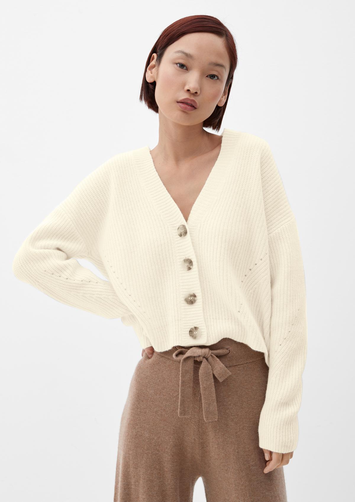 s.Oliver Cardigan in a wool blend