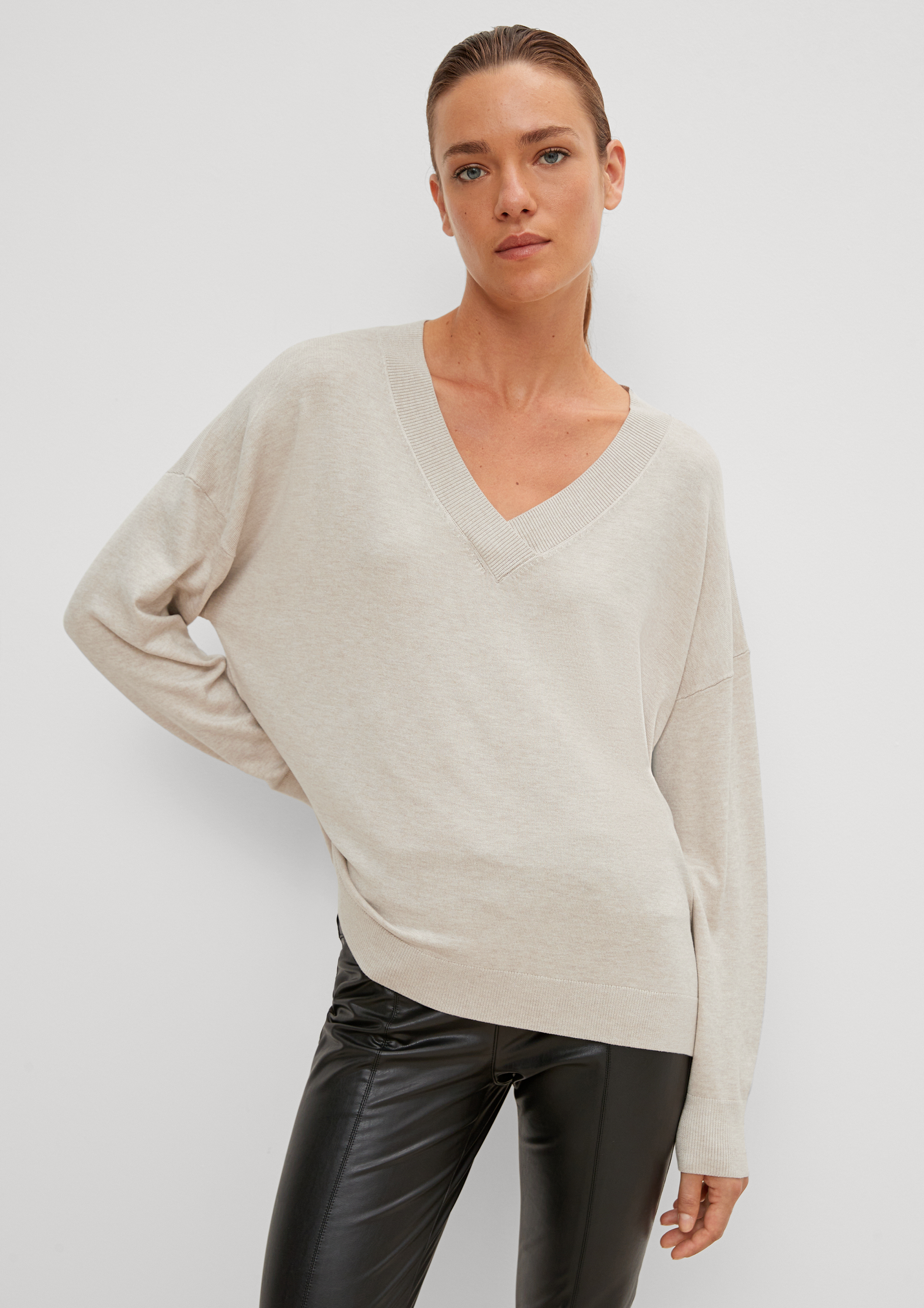 Feinstrickpulli in 80W1 & 5976