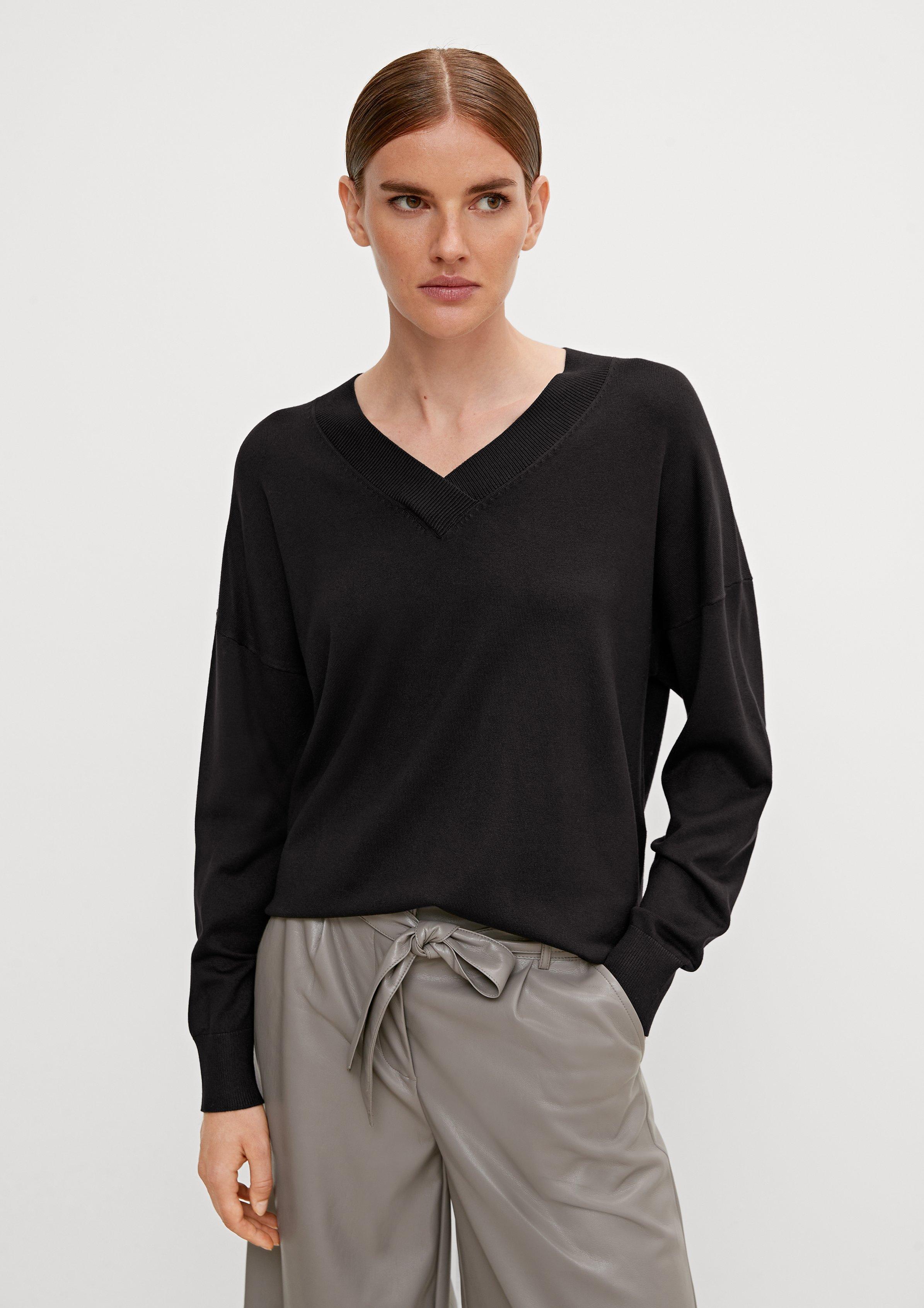 Feinstrickpulli in 9999 & 5976