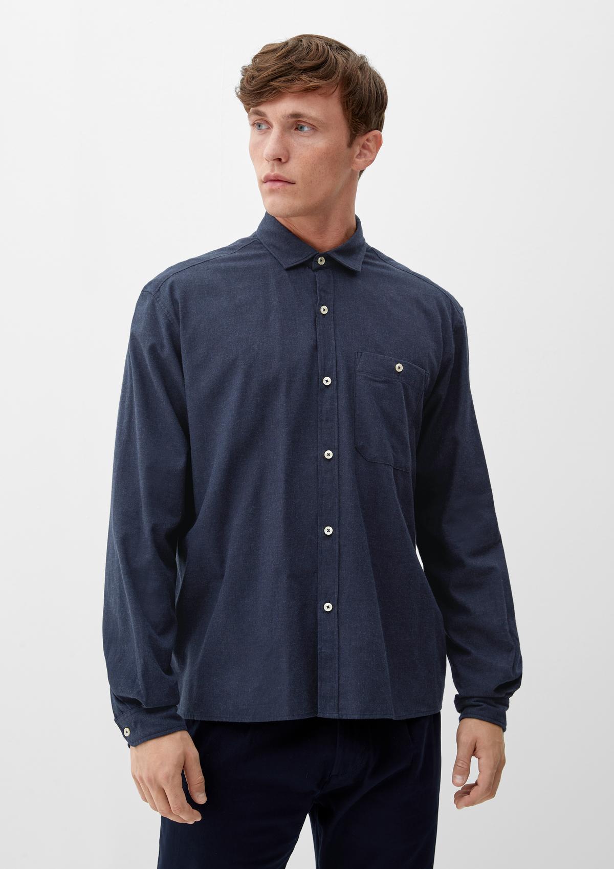 s.Oliver Relaxed fit: lightweight flannel shirt
