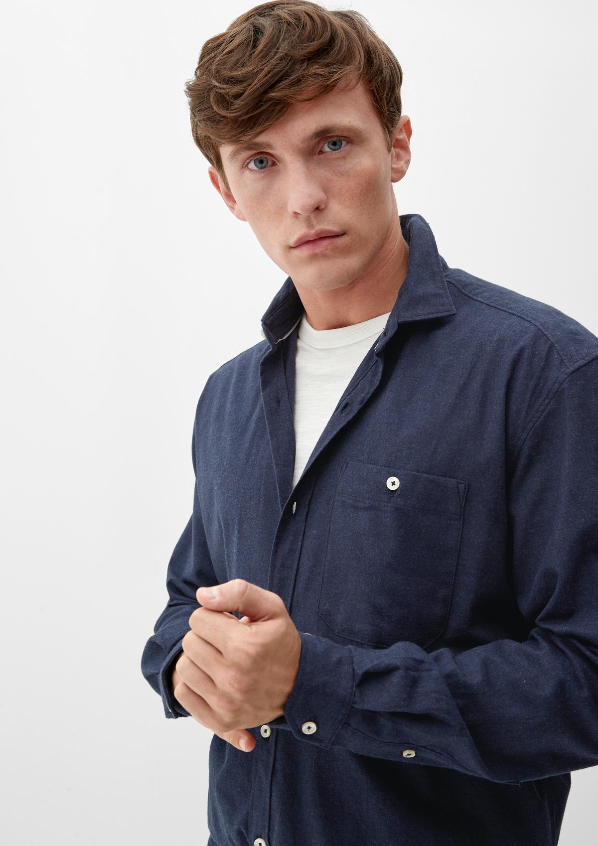 s.Oliver Relaxed fit: lightweight flannel shirt