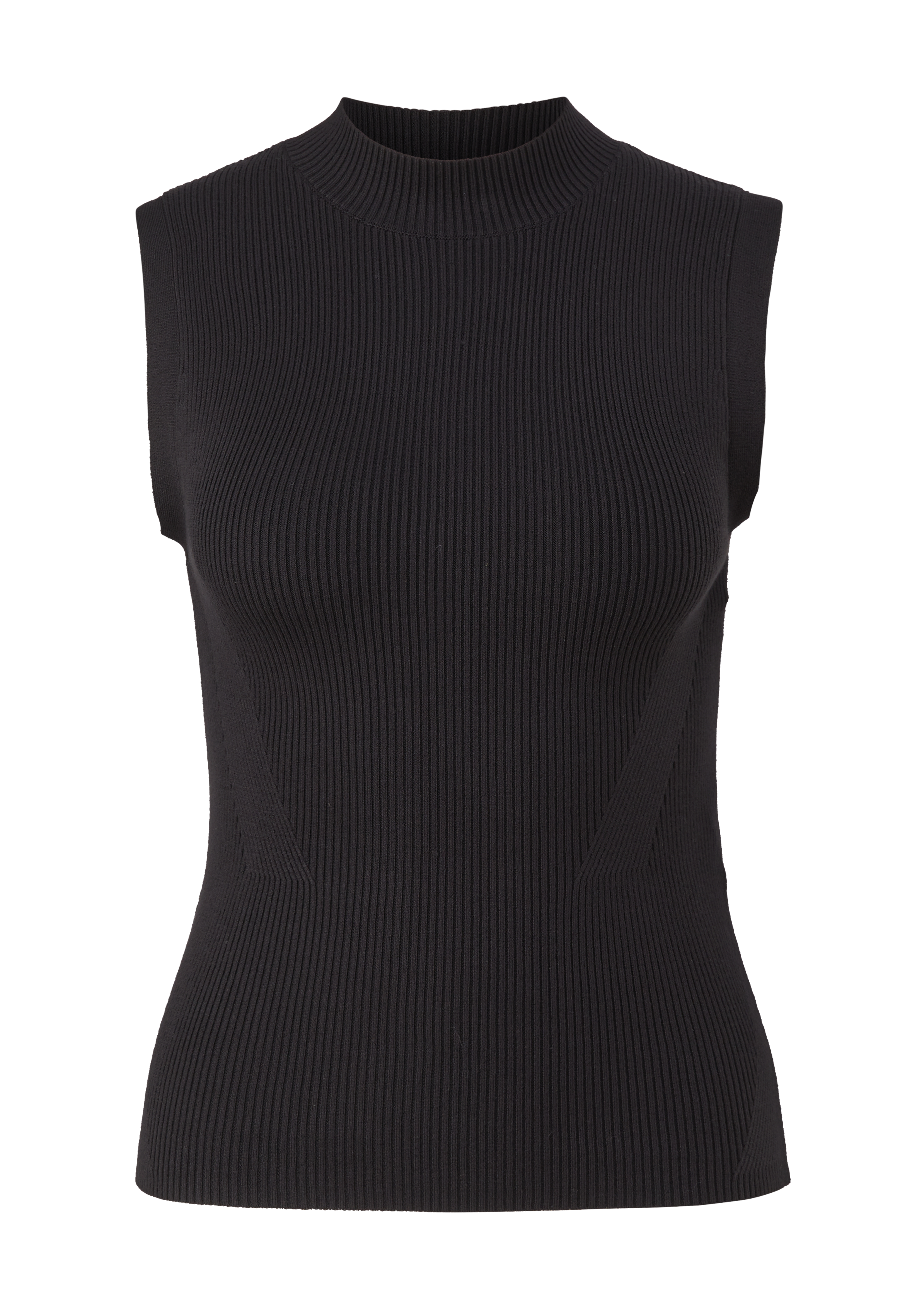 Sleeveless knitted jumper in 