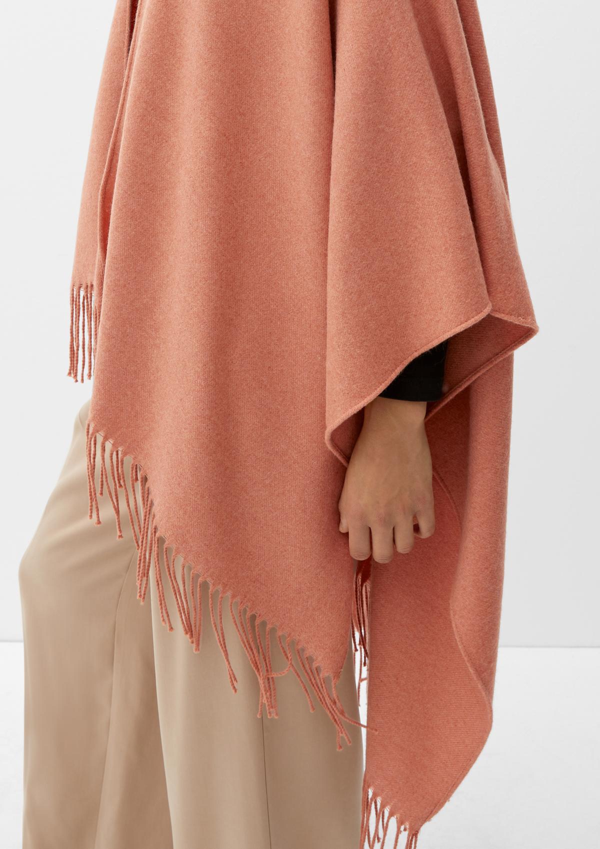 s.Oliver Poncho-style scarf