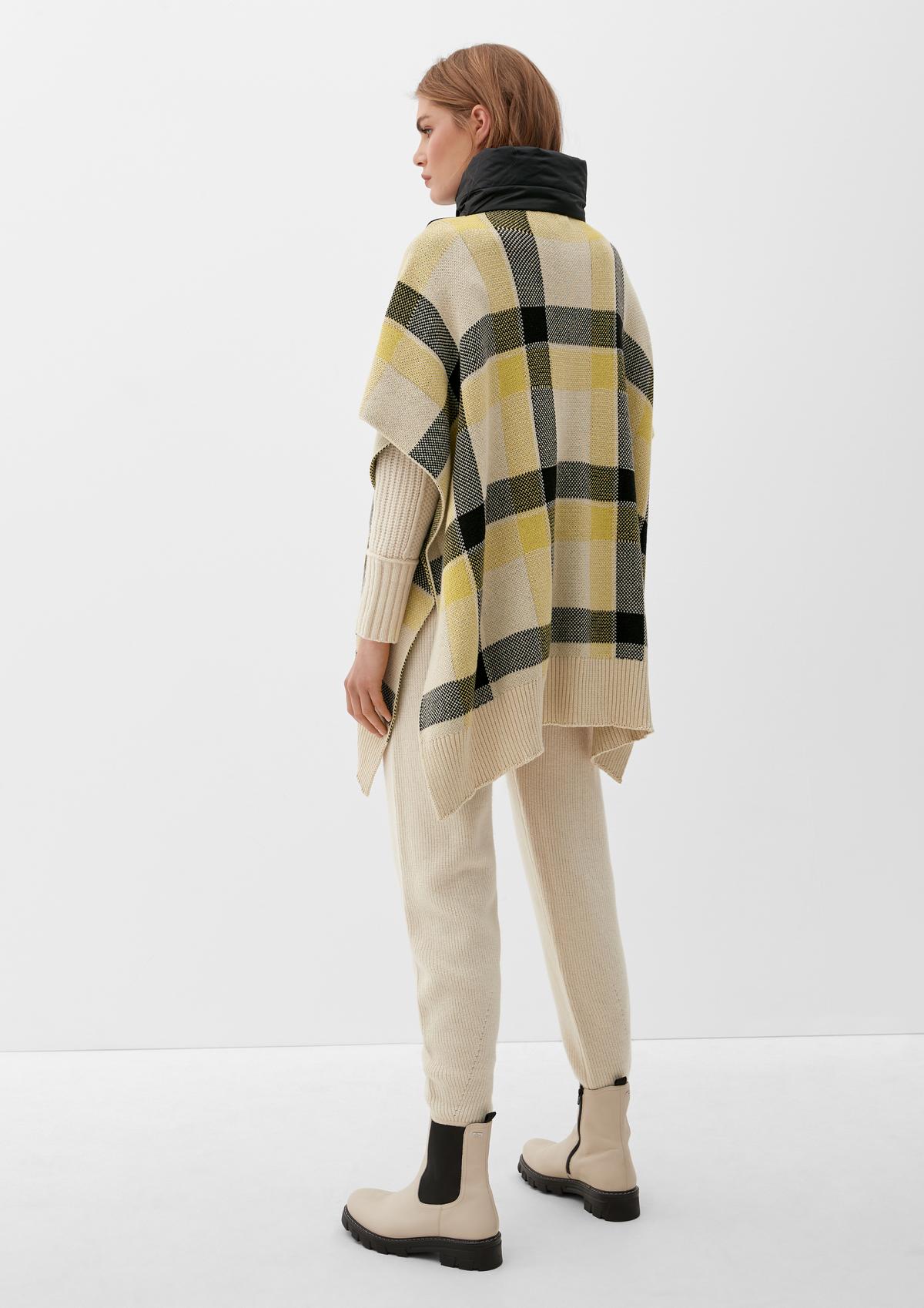 s.Oliver Poncho in a fabric blend