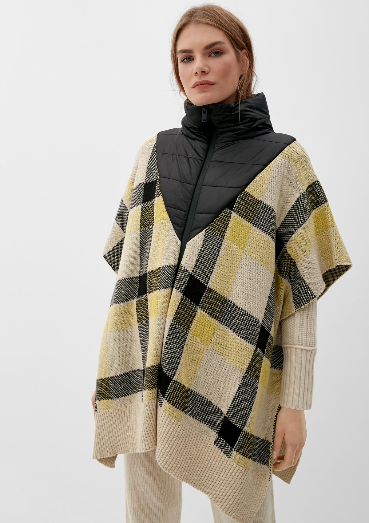 s.Oliver Poncho in a fabric blend