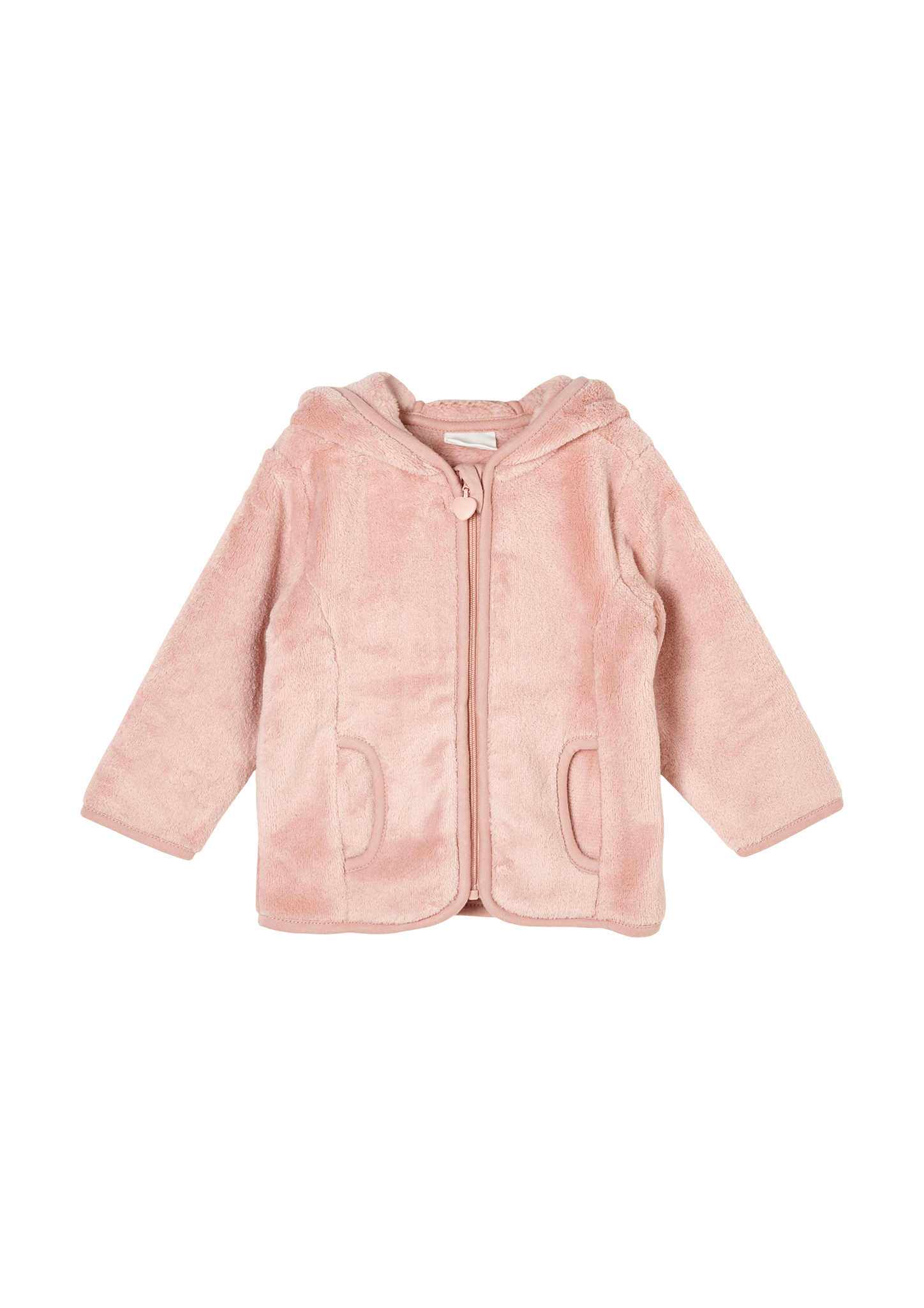 s.Oliver - Jacke aus Teddyplüsch, Babys, Rosa