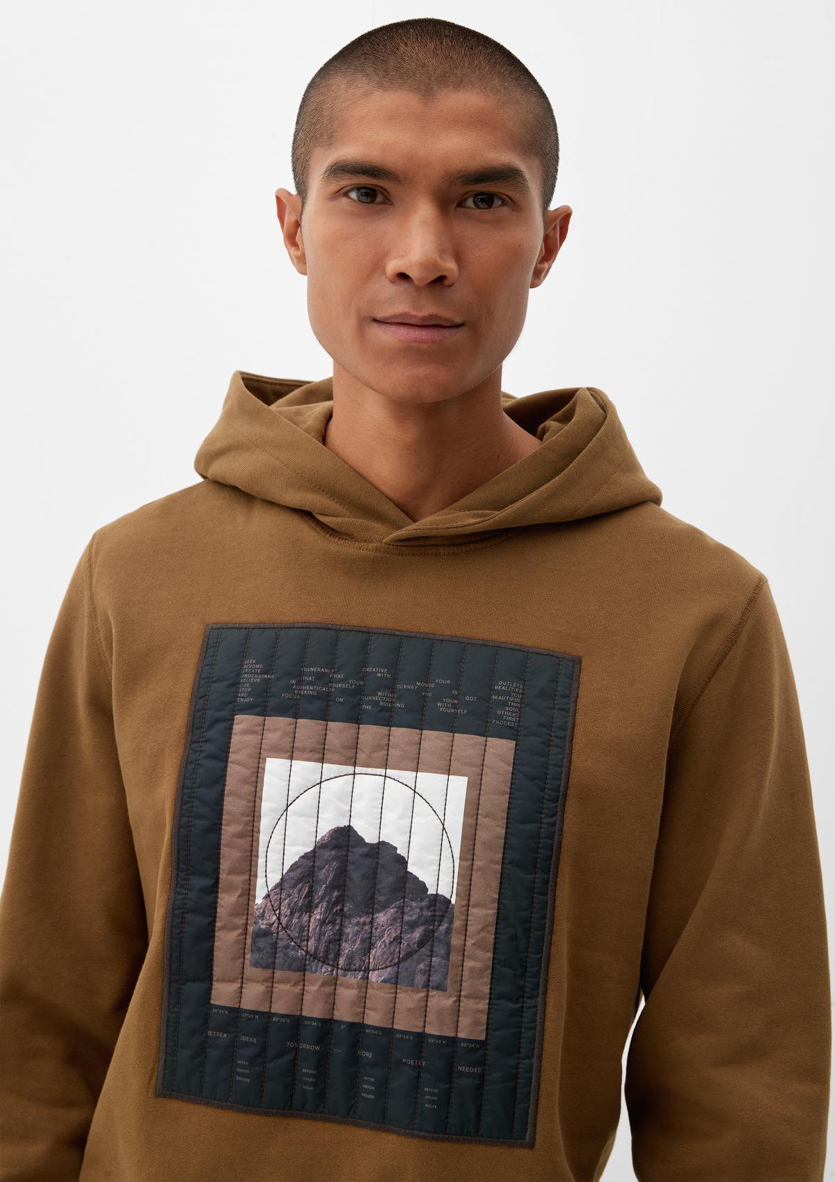 s.Oliver Hoodie with an appliqué