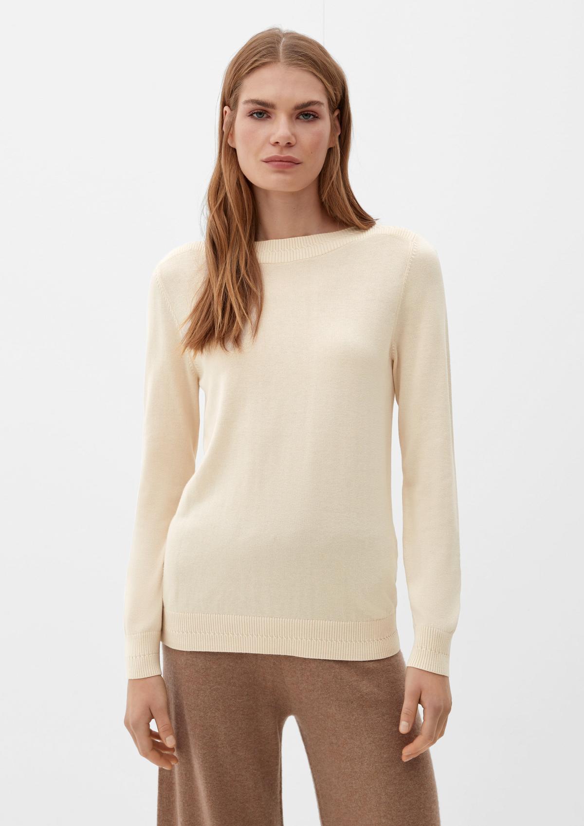 s.Oliver Jumper made of viscose and cotton