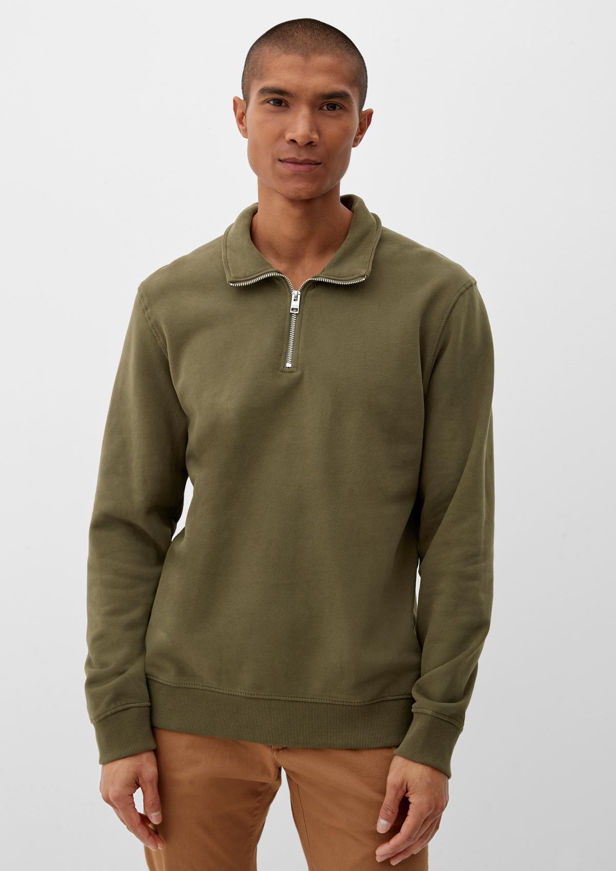 s.Oliver Zip-neck sweatshirt