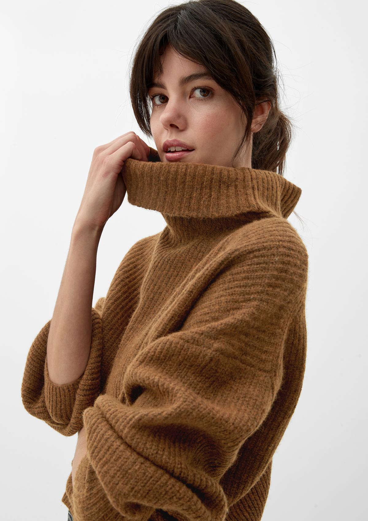 s.Oliver Knitted wool blend jumper