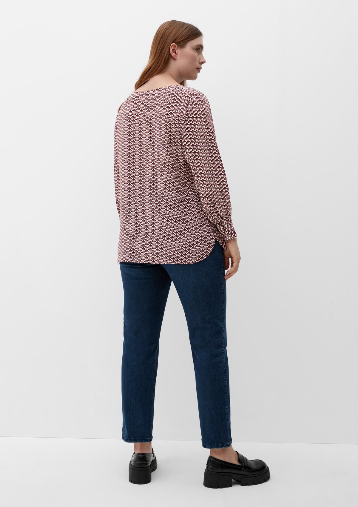 s.Oliver Bluse mit Allover-Muster
