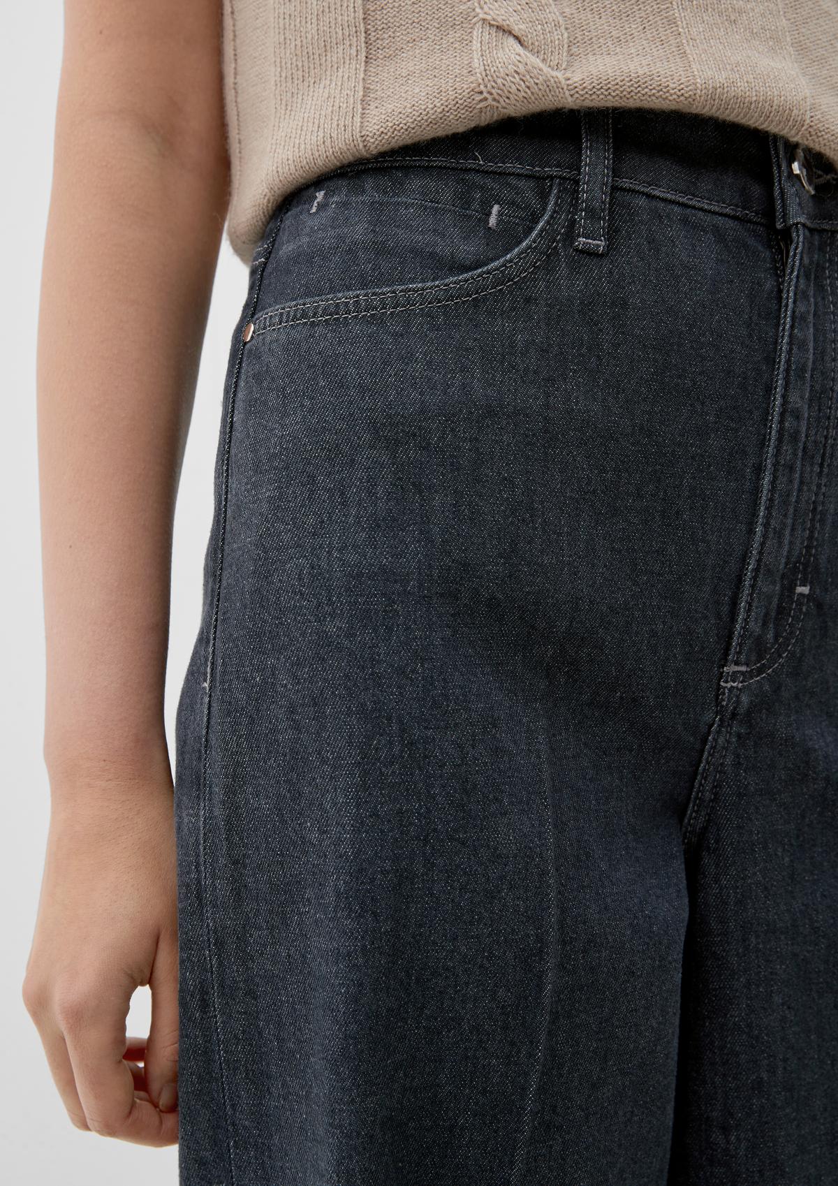 s.Oliver Regular: jeans met wijde pijpen