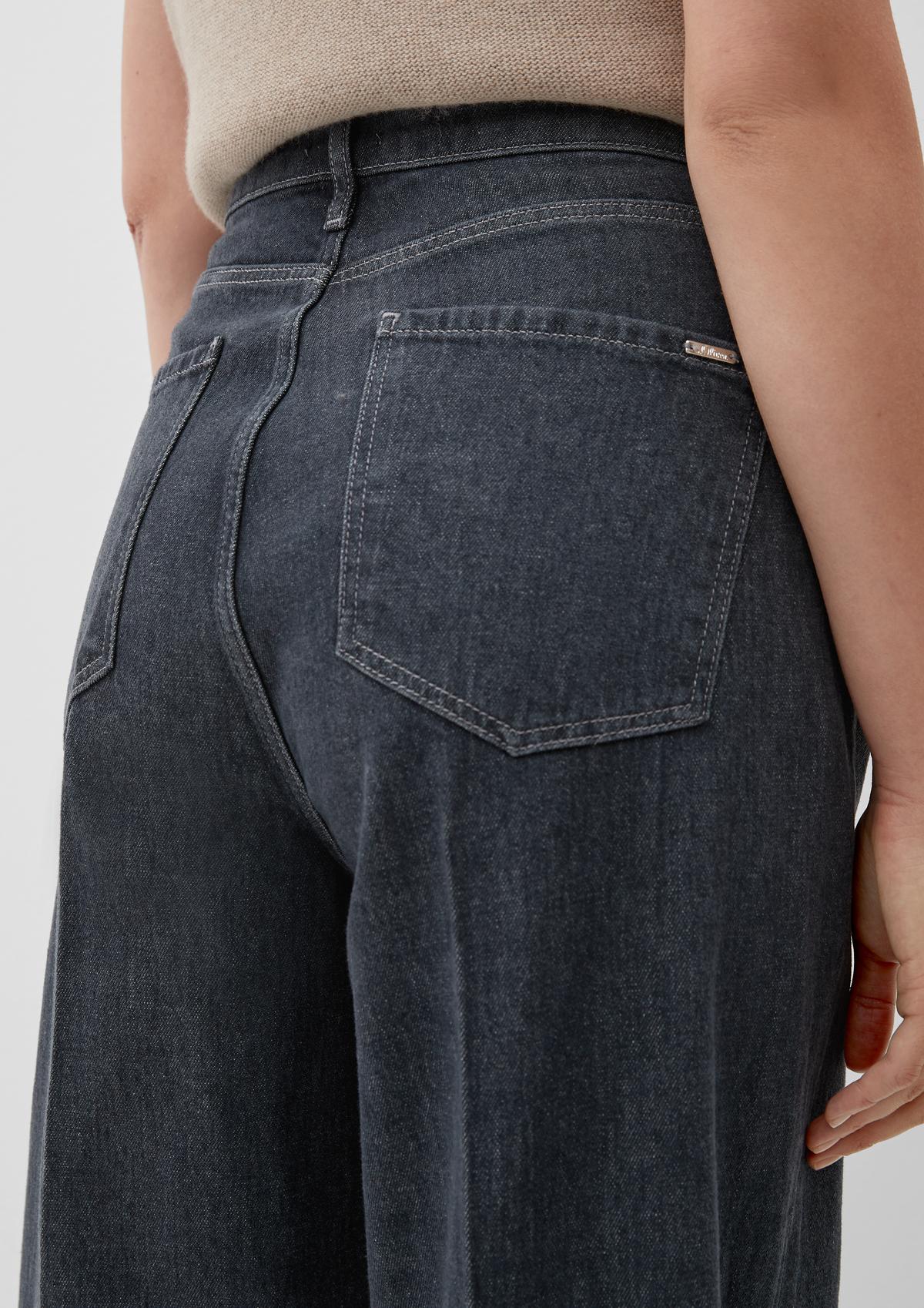 s.Oliver Regular: džíny s širokými nohavicemi