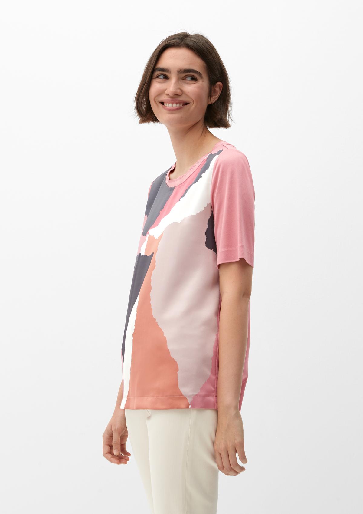 s.Oliver T-shirt with a satin front
