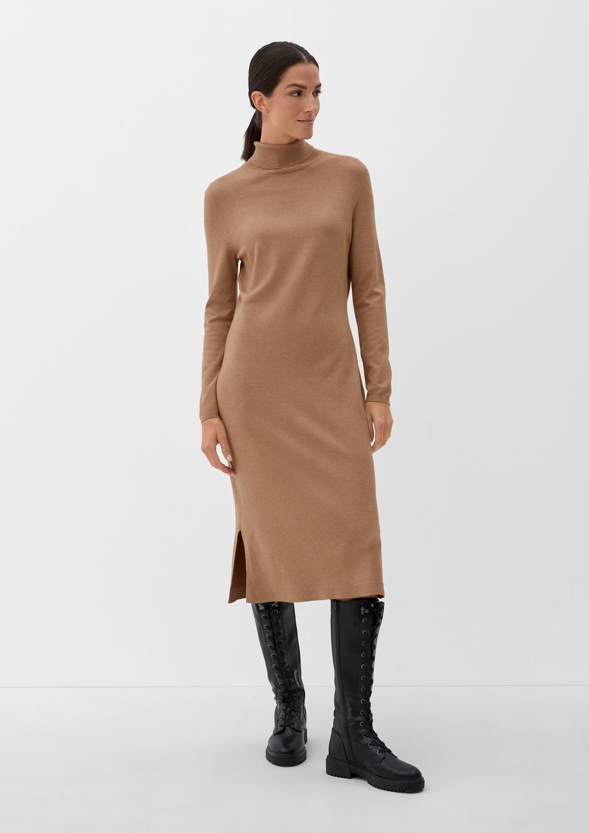 s.Oliver Knitted dress in a viscose blend 