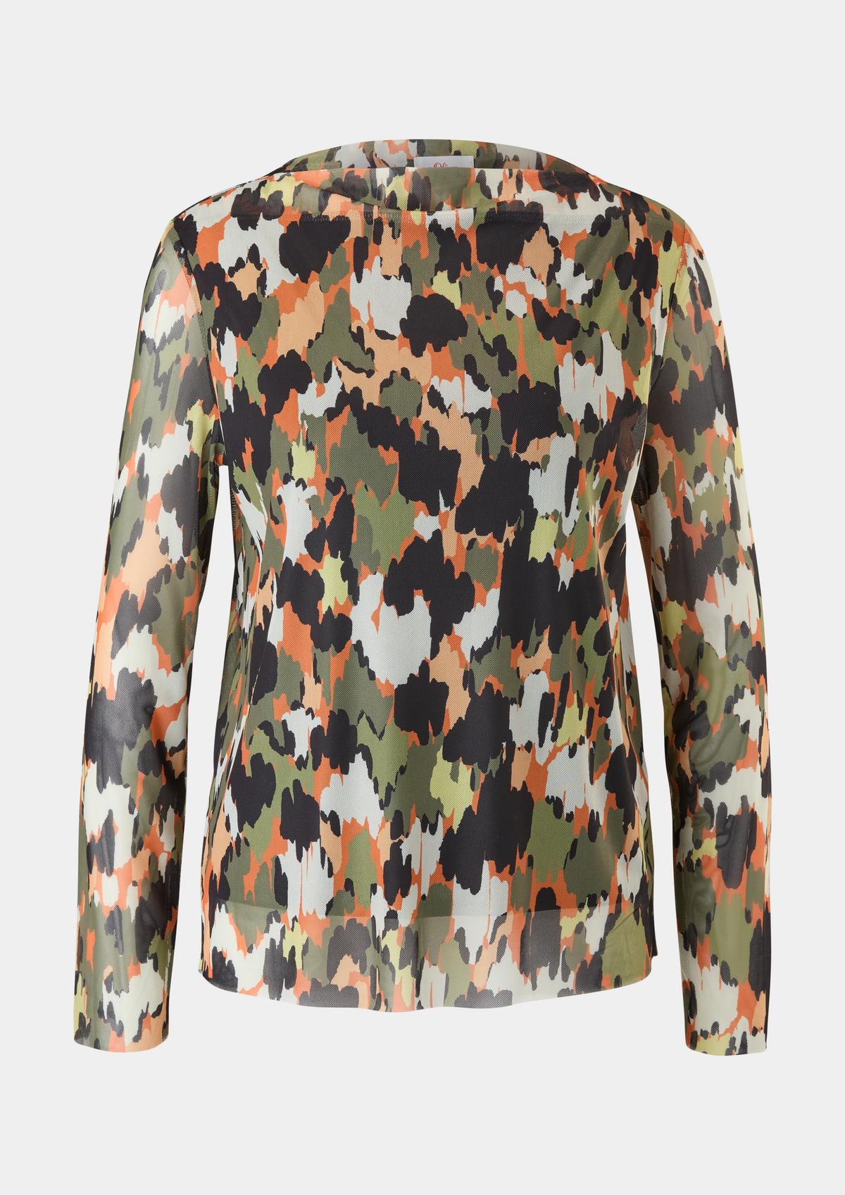 s.Oliver Blouse with an all-over print