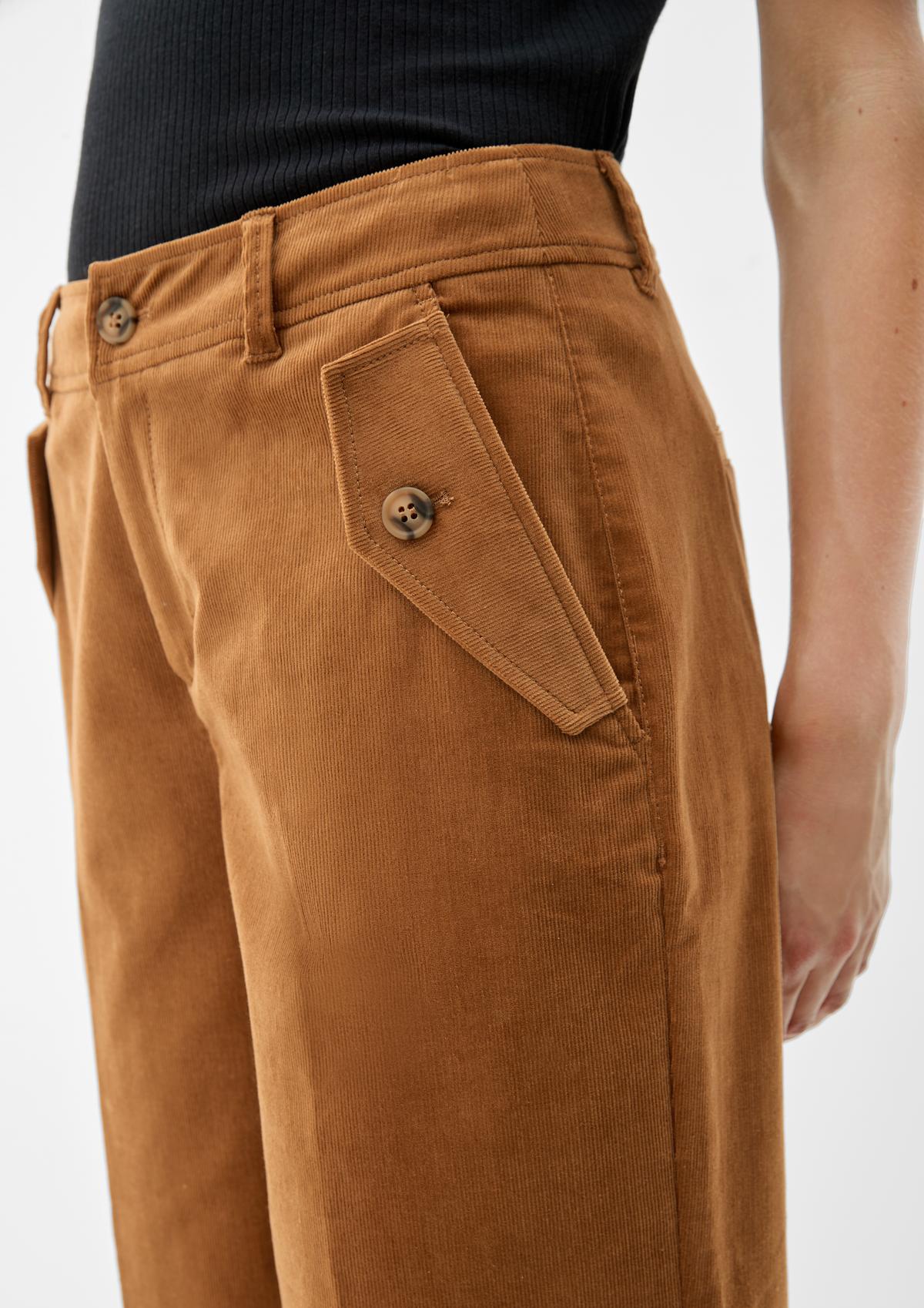 s.Oliver Regular: hlače culotte