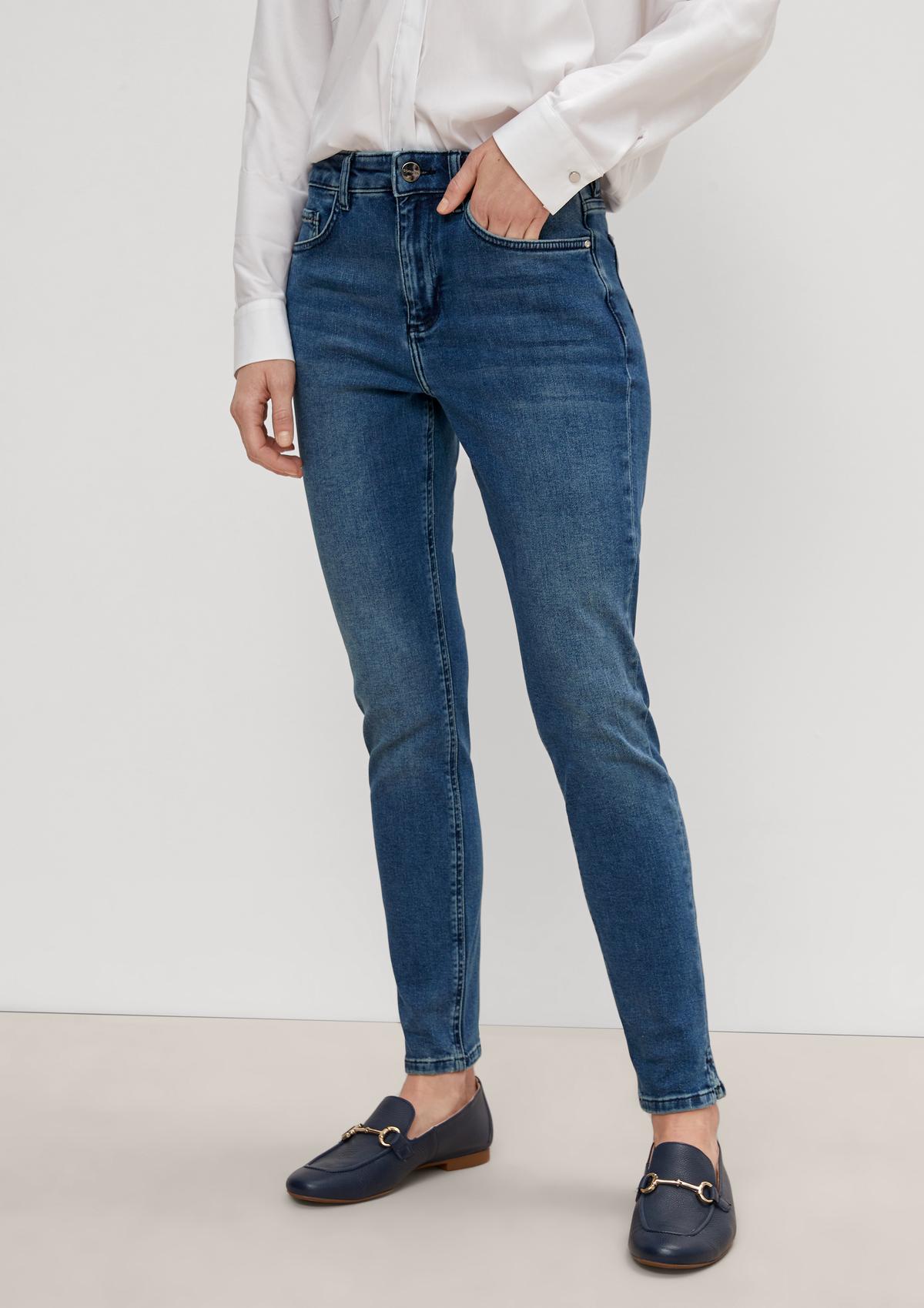 comma Slim: Jeans aus Baumwollstretch