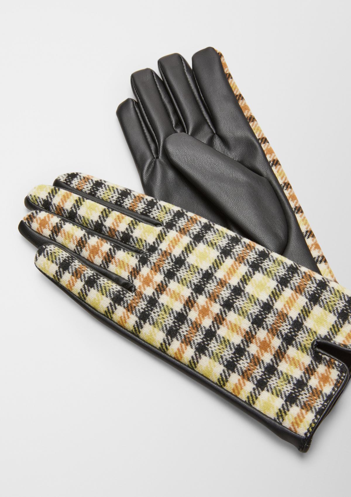 s.Oliver Faux leather glove
