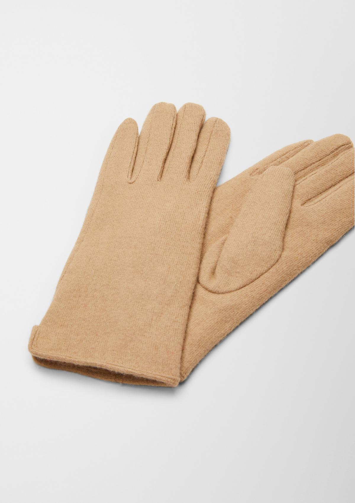 s.Oliver Blended wool gloves