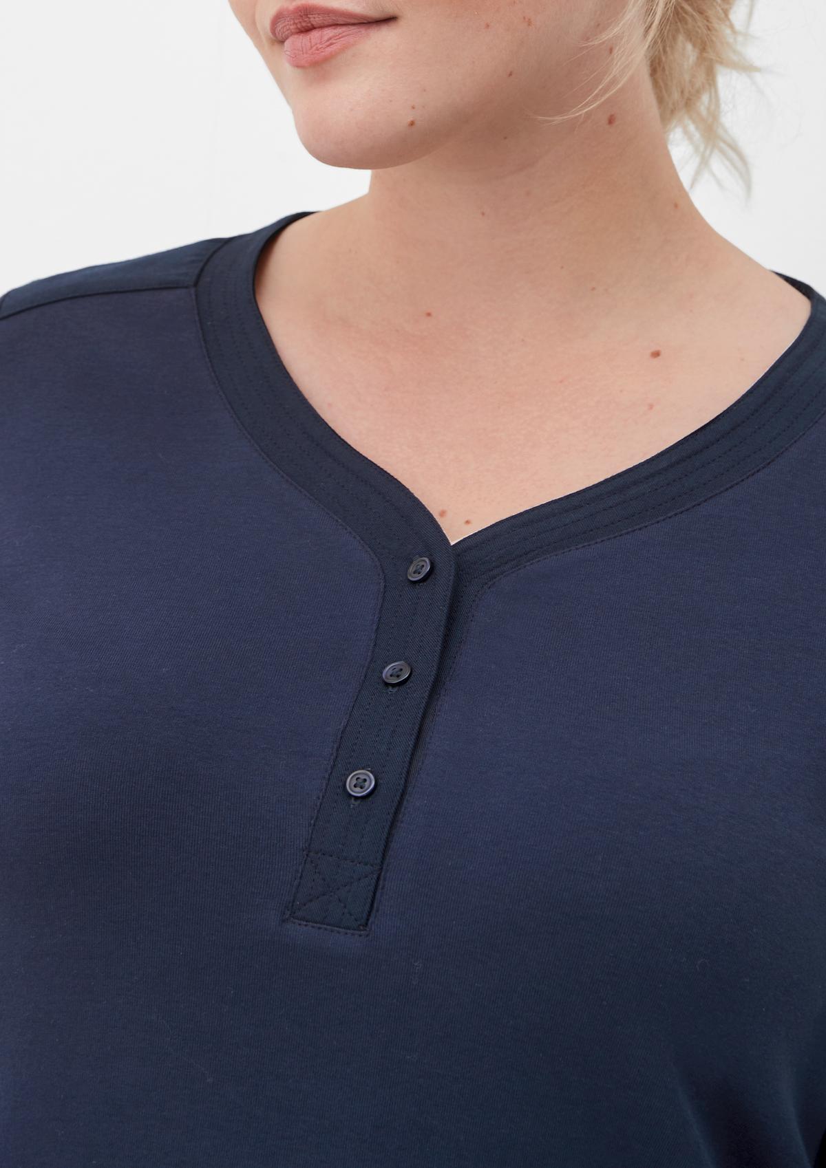 s.Oliver Henley top in stretch cotton