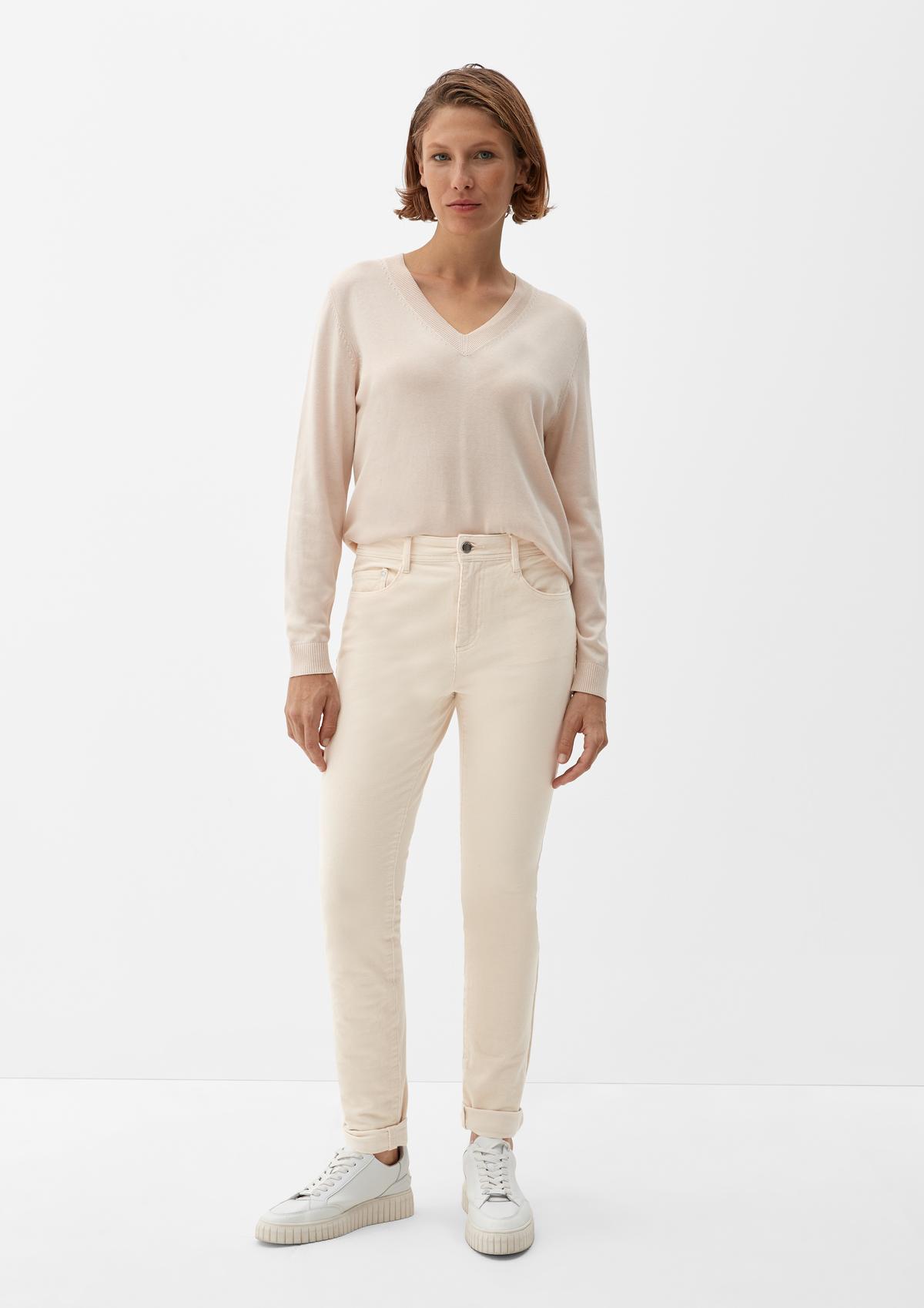 s.Oliver Slim fit: needlecord trousers