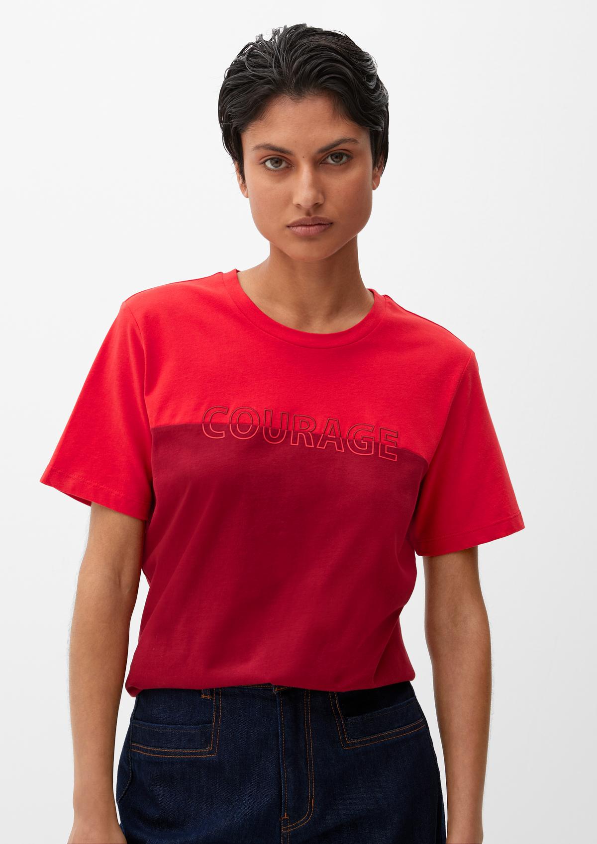 s.Oliver T-shirt à effet colour blocking