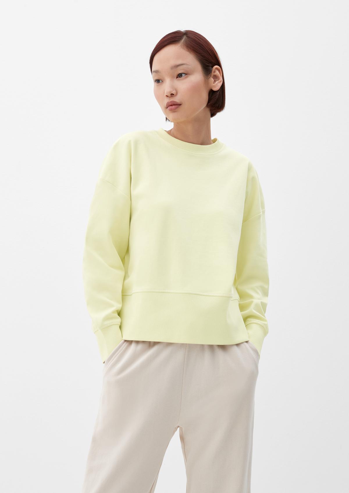 s.Oliver Sweatshirt with a ribbed collar