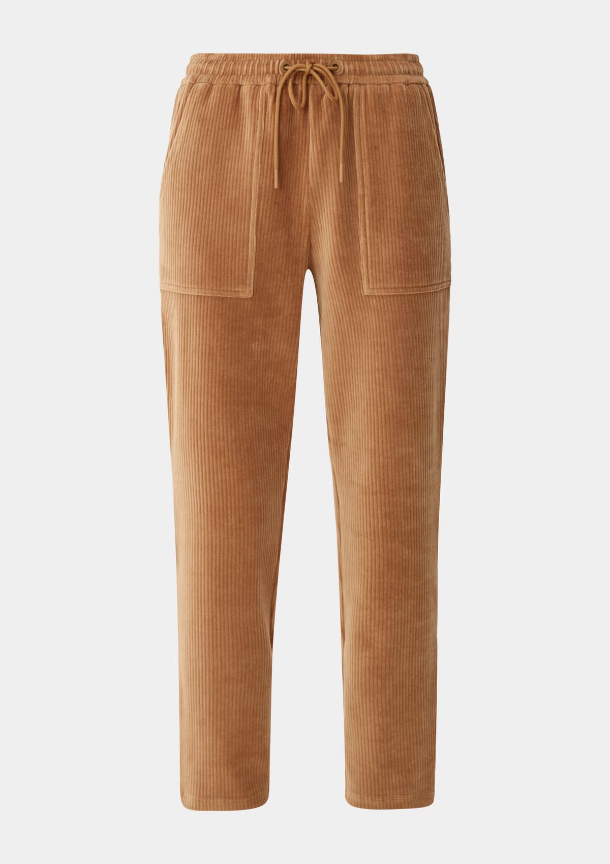 s.Oliver Stretch cotton corduroy trousers