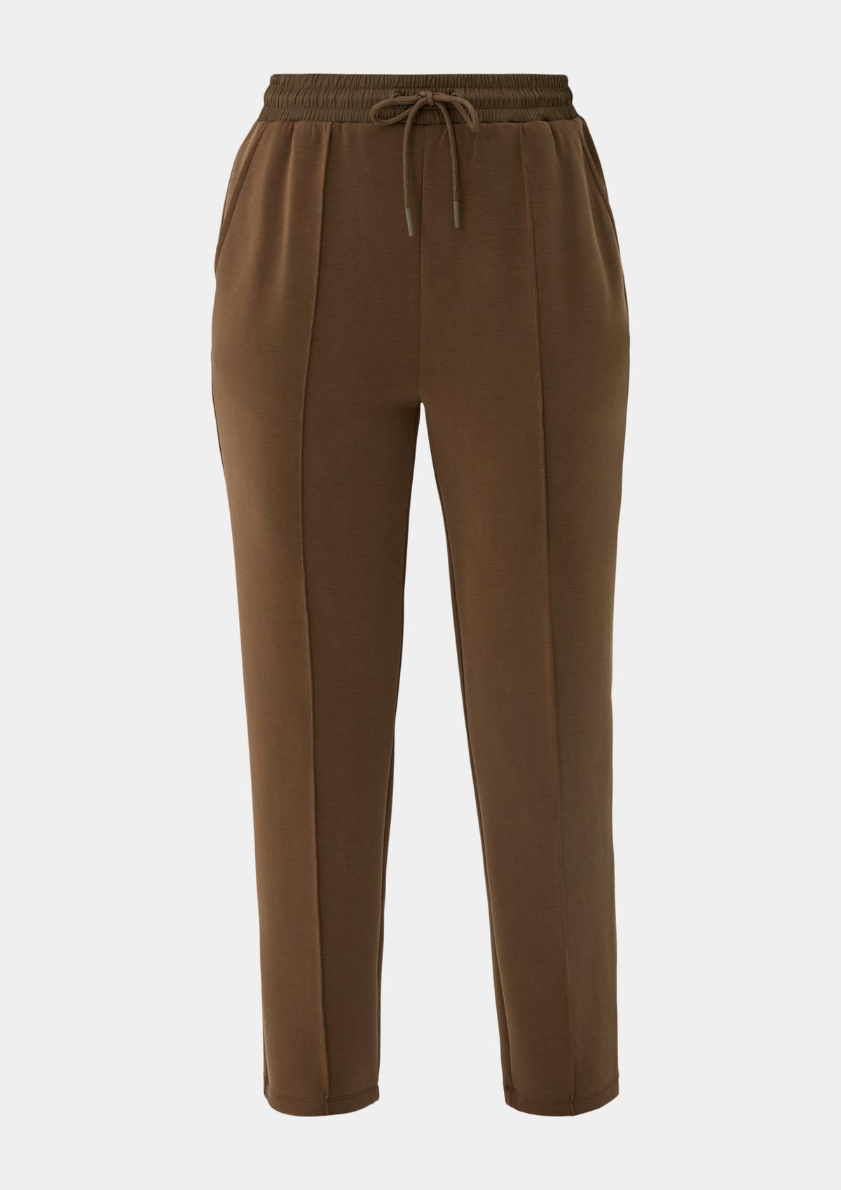 s.Oliver Scuba tracksuit bottoms with decorative stitching