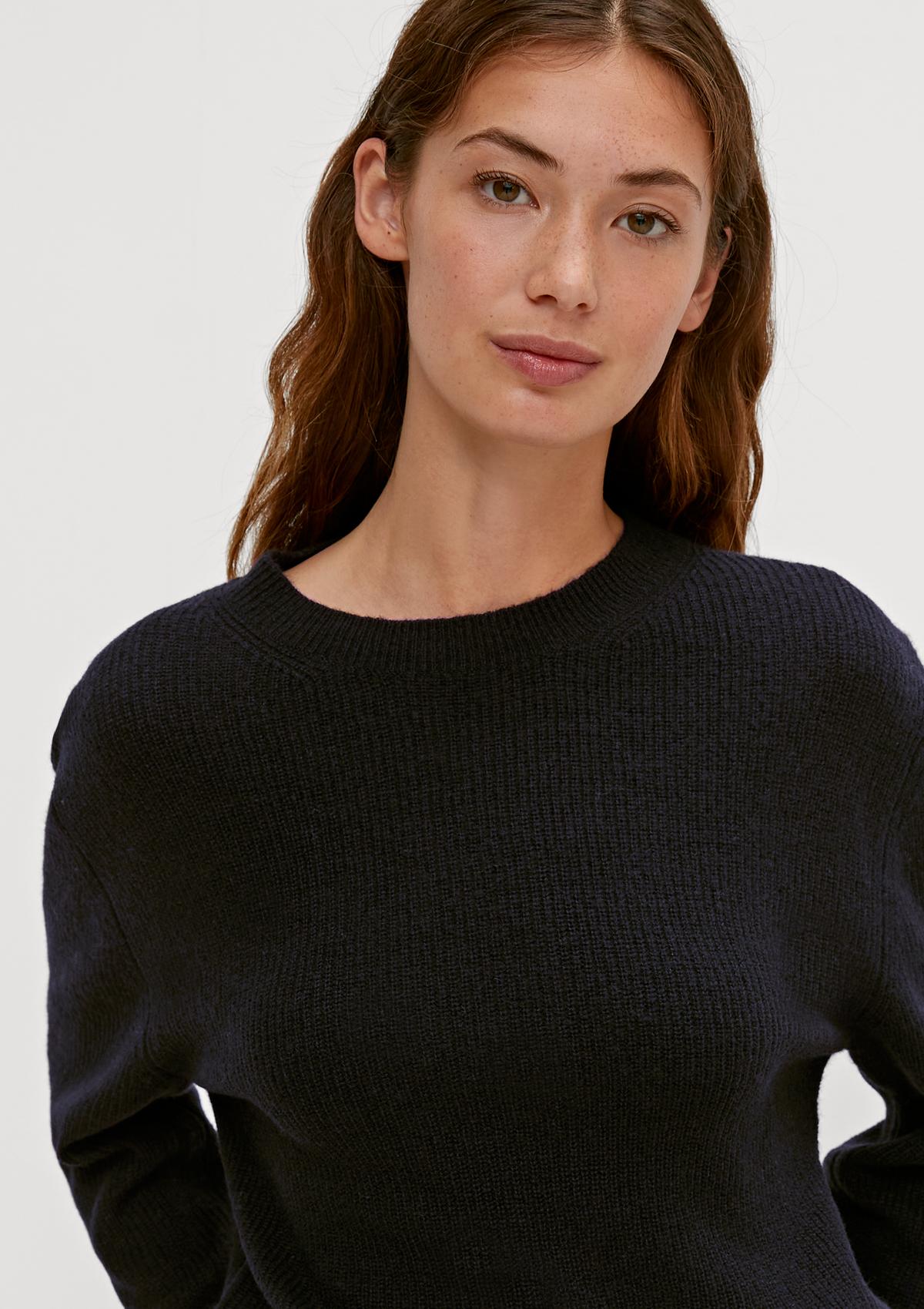 comma Softer Pullover aus Wollmix