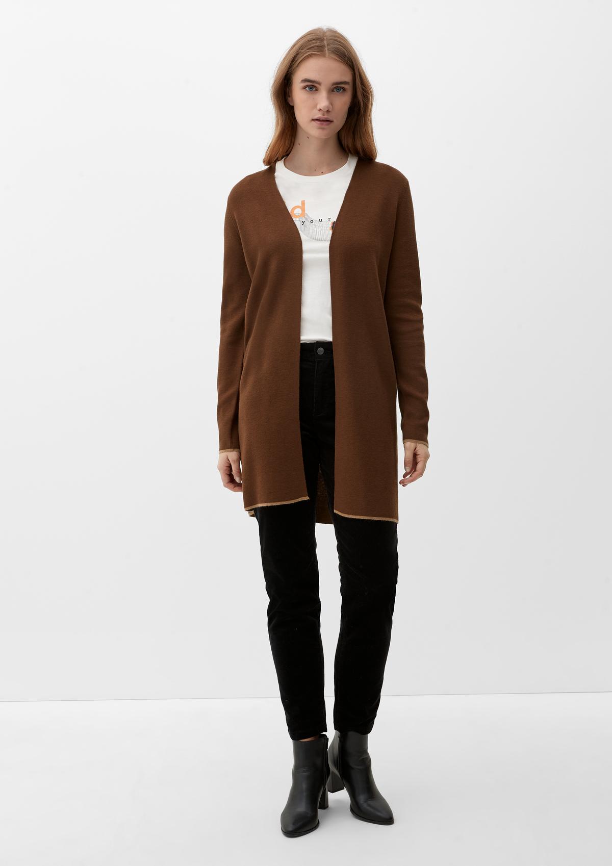 s.Oliver Langer Double Face-Cardigan