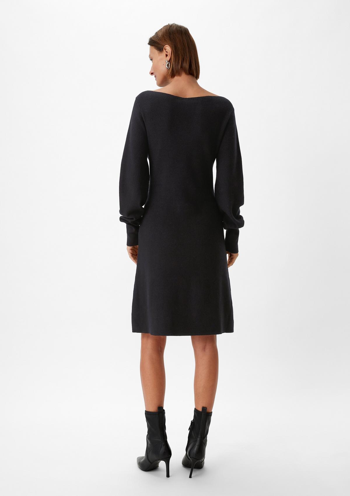 comma Knitted dress in a viscose blend