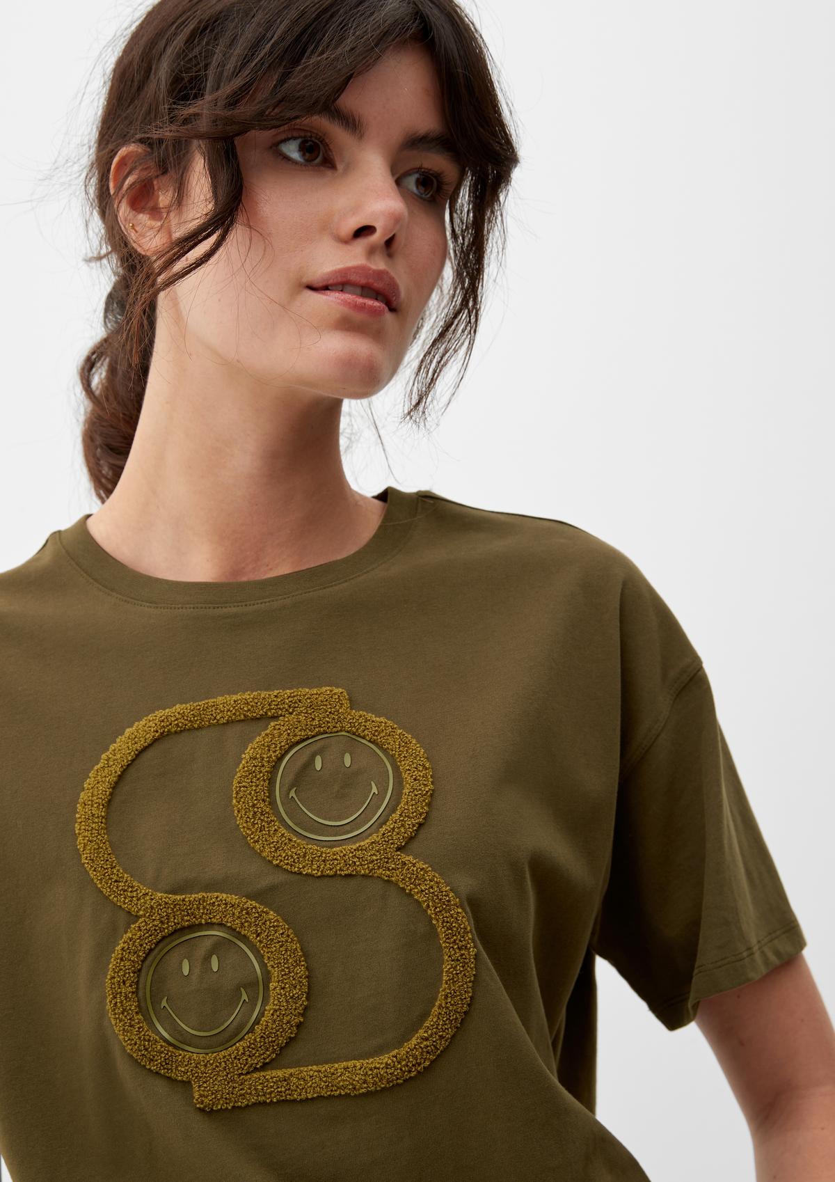 s.Oliver T-Shirt mit Smiley®-Print