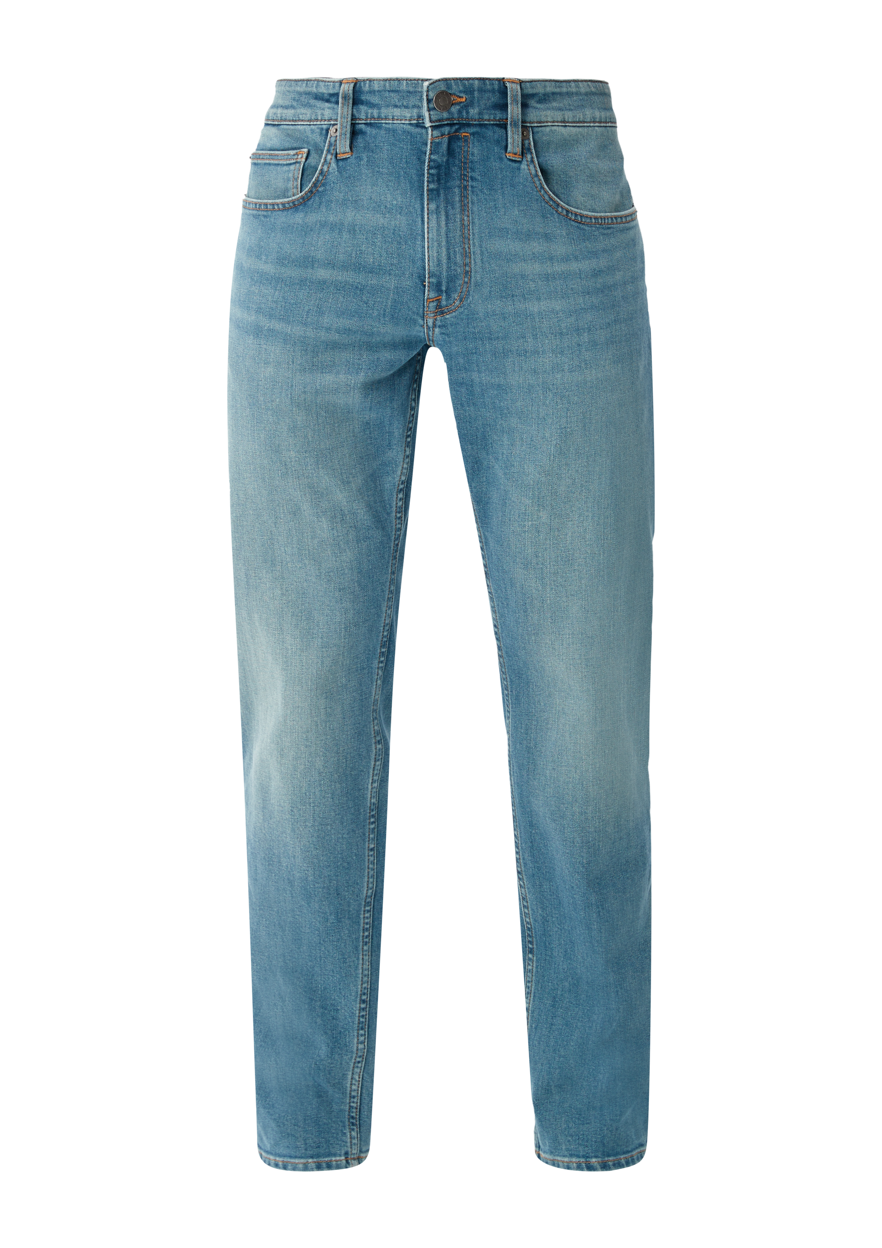 s.Oliver - Jeans York / Regular Fit / Mid Rise / Straight Leg, Herren, blau