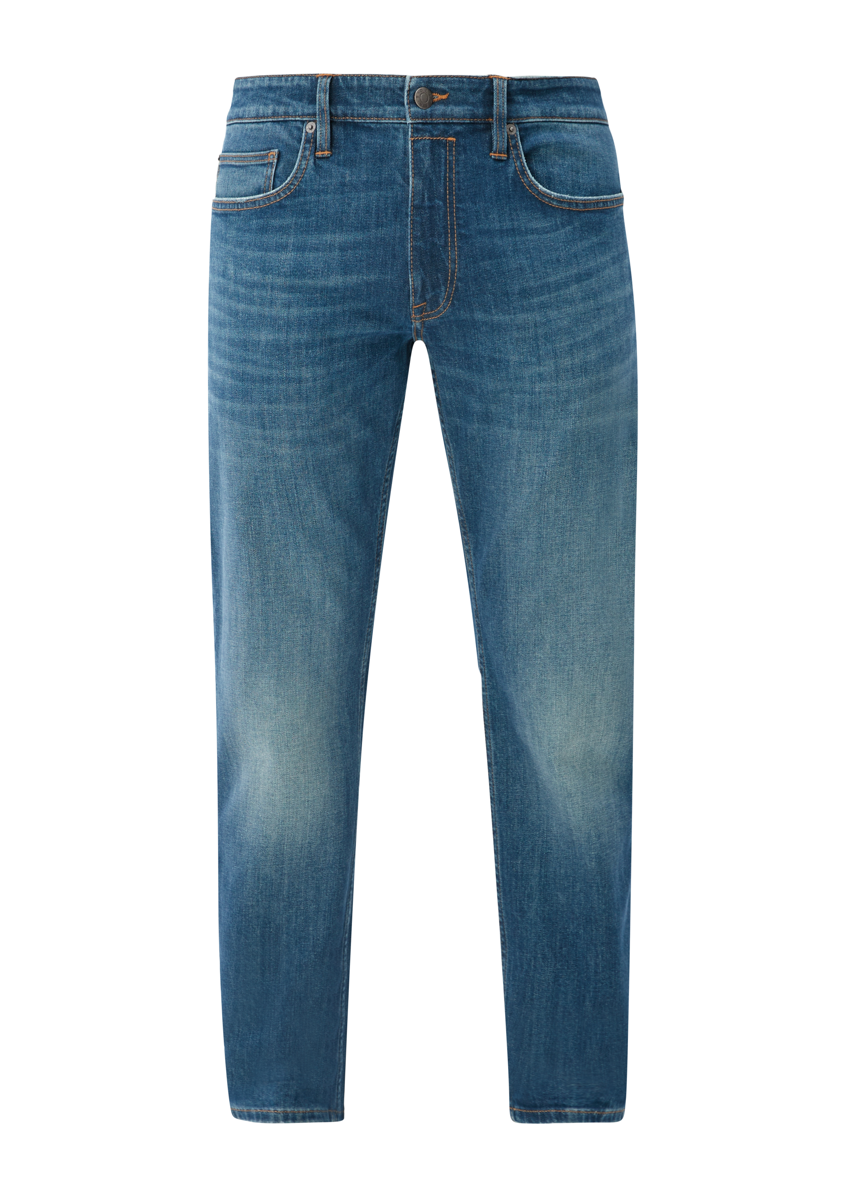 s.Oliver - Jeans York / Regular Fit / Mid Rise / Straight Leg, Herren, blau