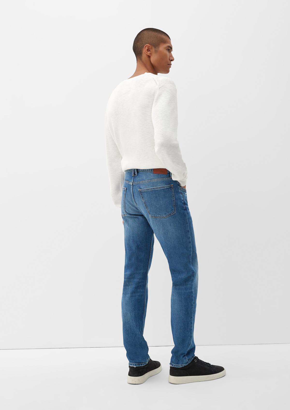 s.Oliver Regular: jeans met glinsterende riem