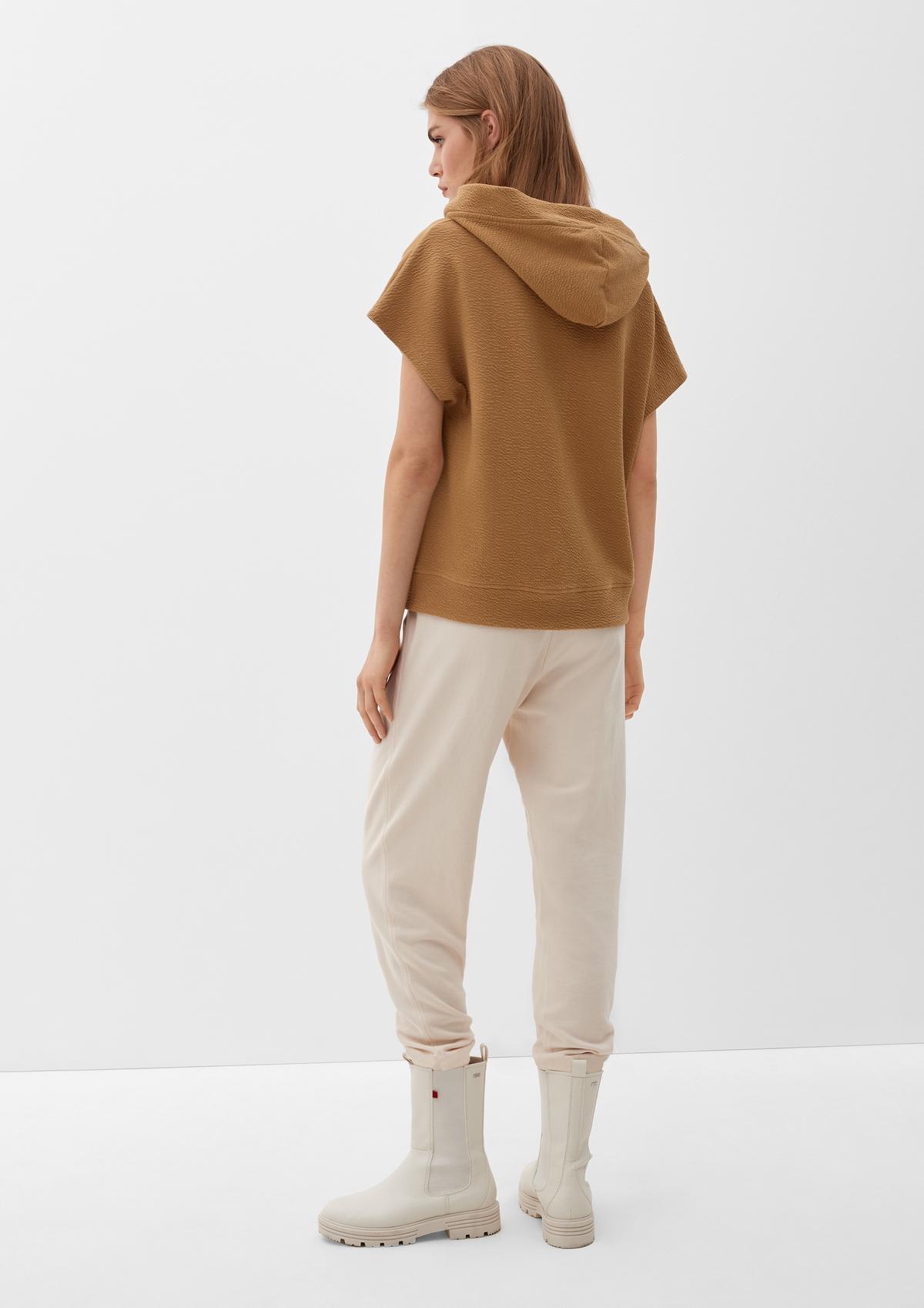 s.Oliver Hoodie with short sleeves