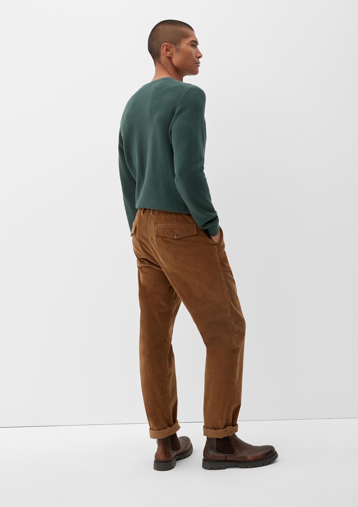s.Oliver Relaxed fit: corduroy chinos