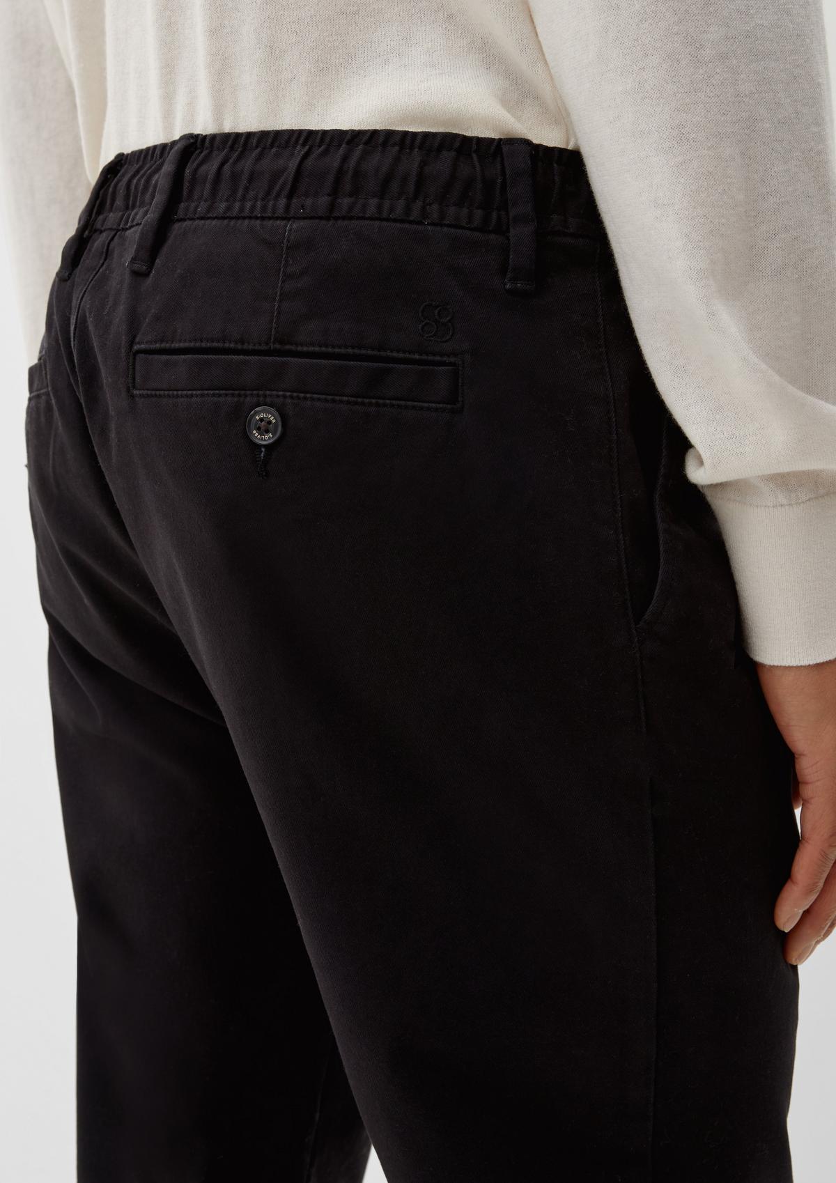 s.Oliver Relaxed fit: tracksuit bottoms in stretch cotton