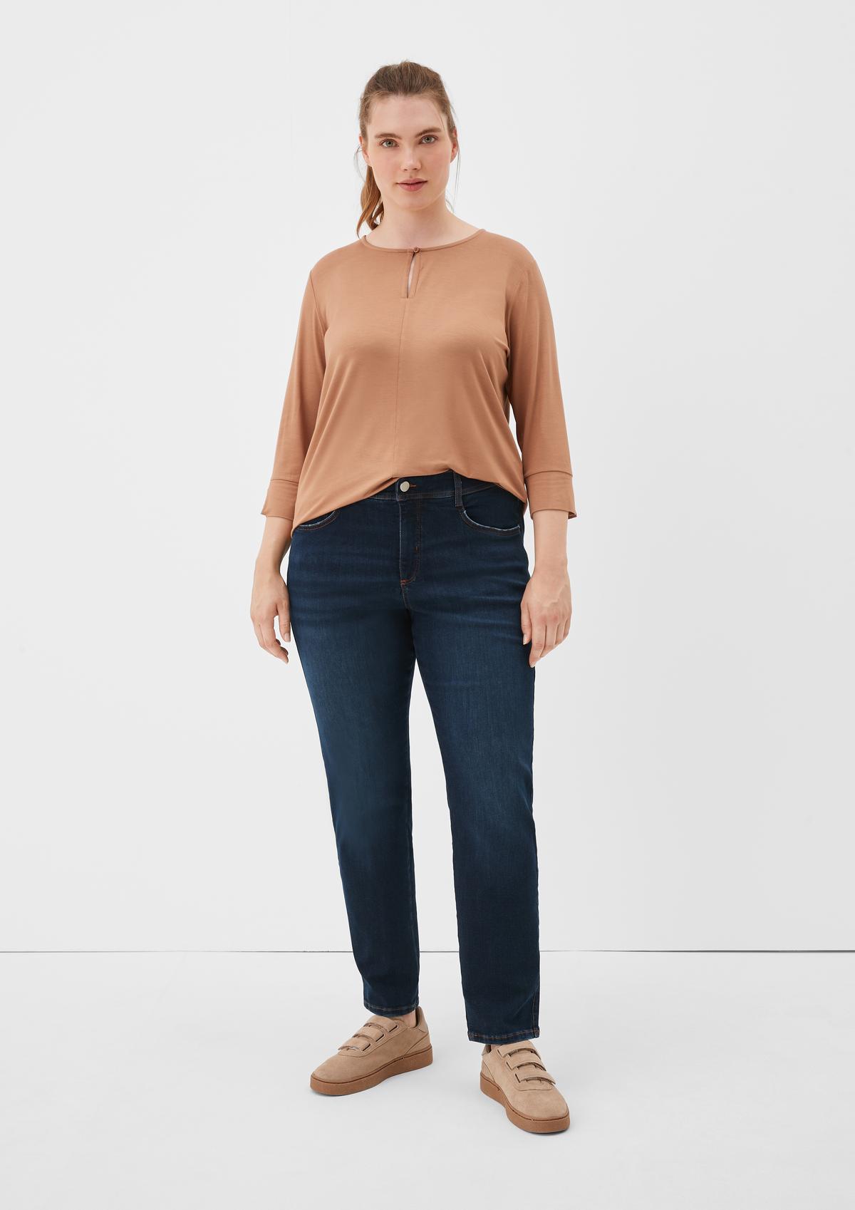 s.Oliver Curvy: stretch jeans with a slim leg