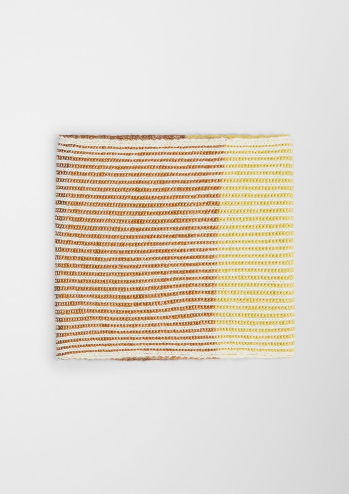 s.Oliver Loop scarf made of cotton with wool