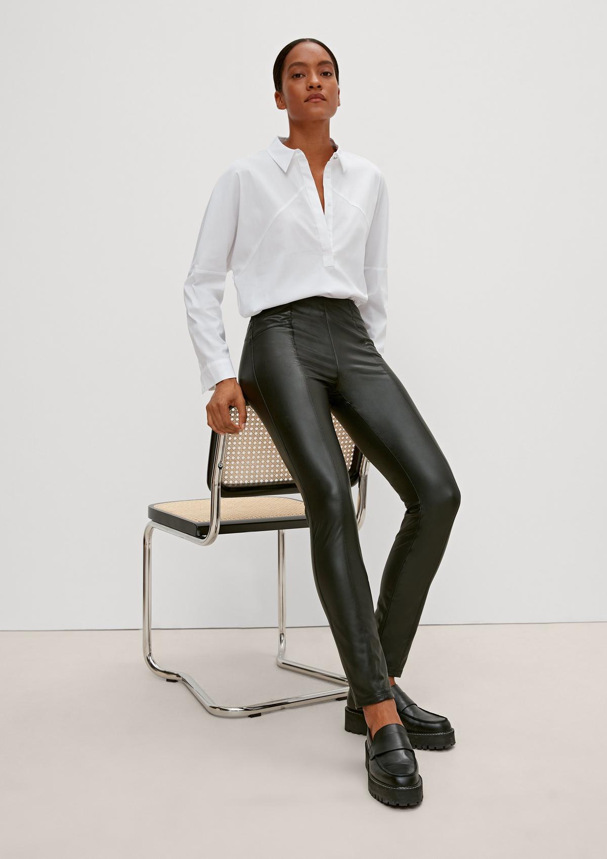 comma Skinny fit: 7/8 stretch trousers