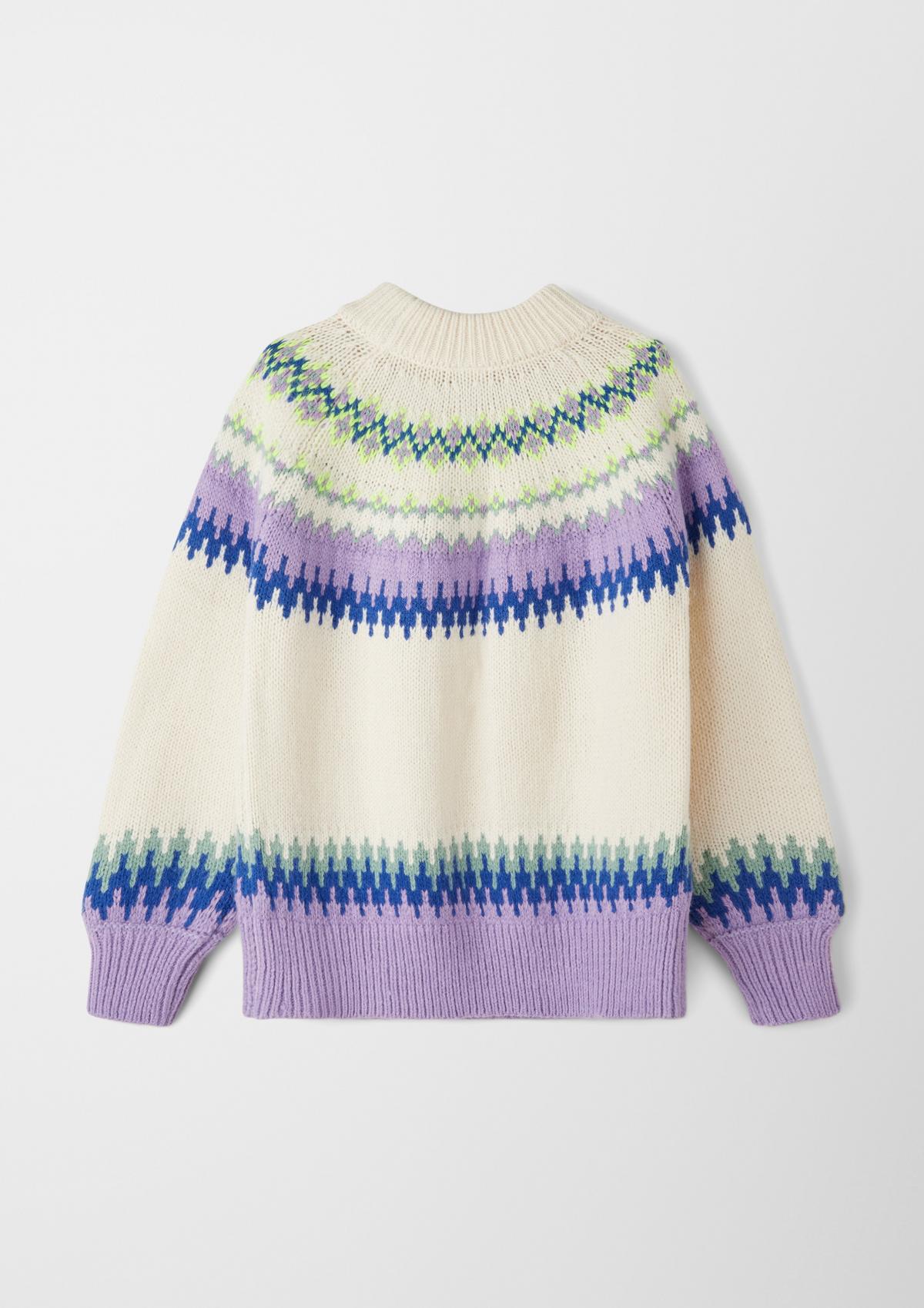 s.Oliver Knitted jumper in a loose fit