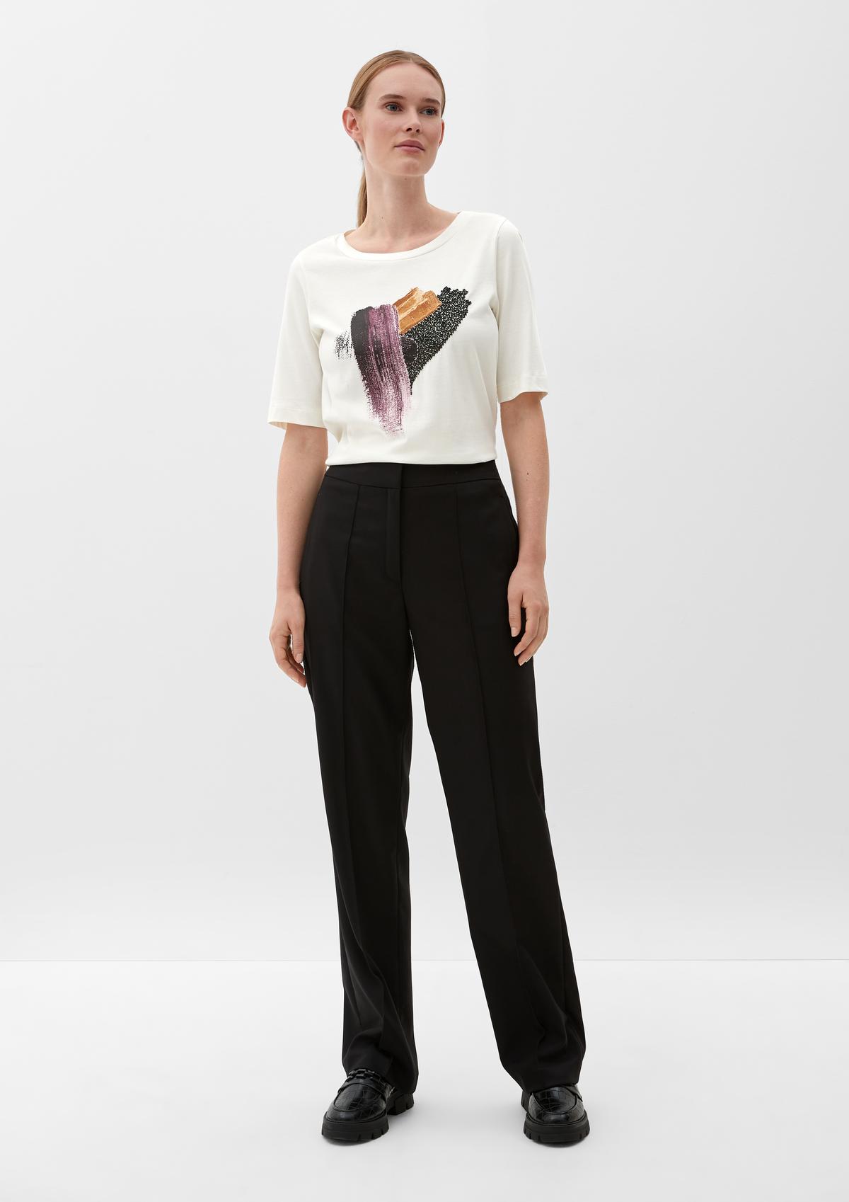 s.Oliver T-shirt with satin detail