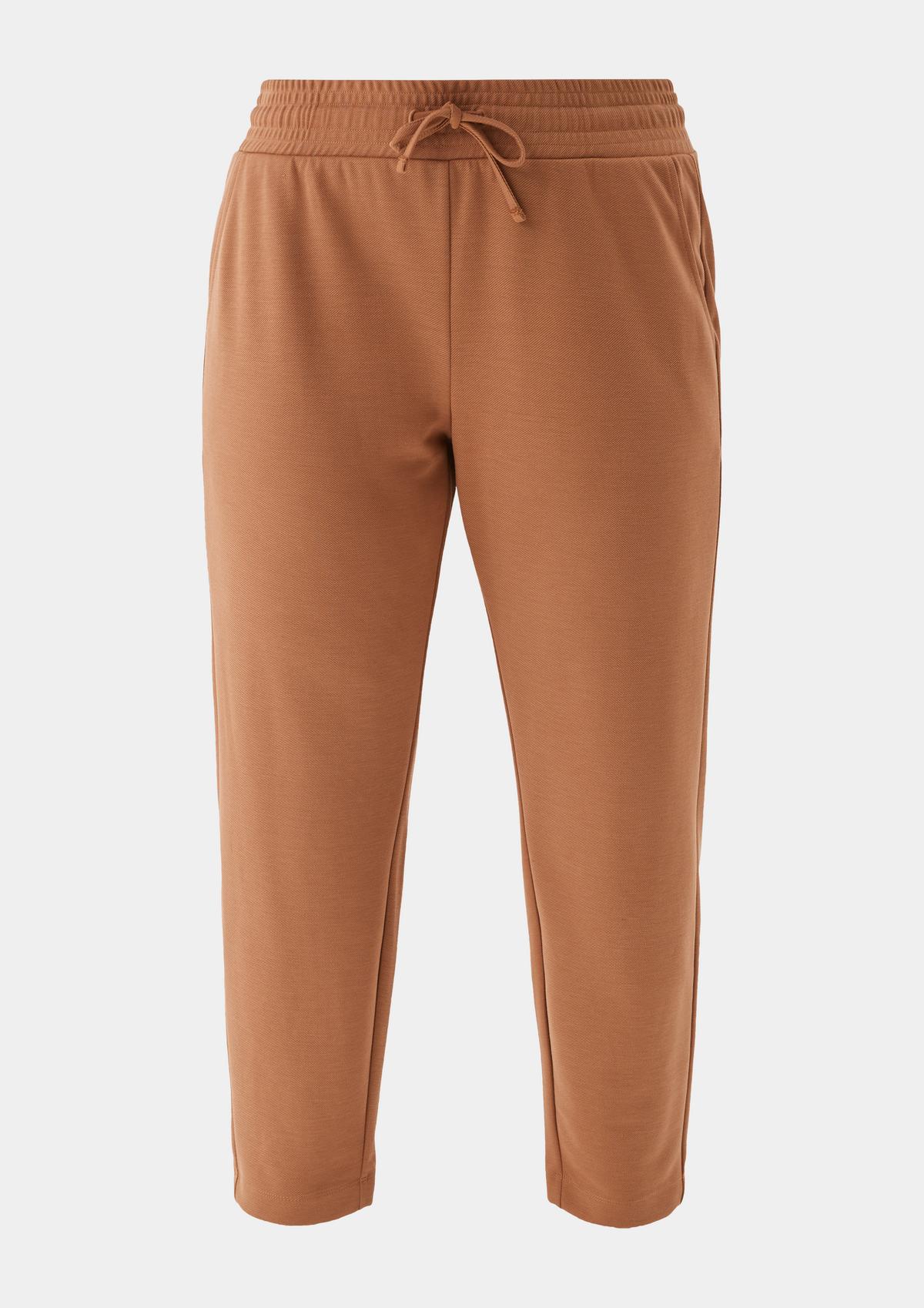 s.Oliver Tracksuit bottoms with a drawstring tie