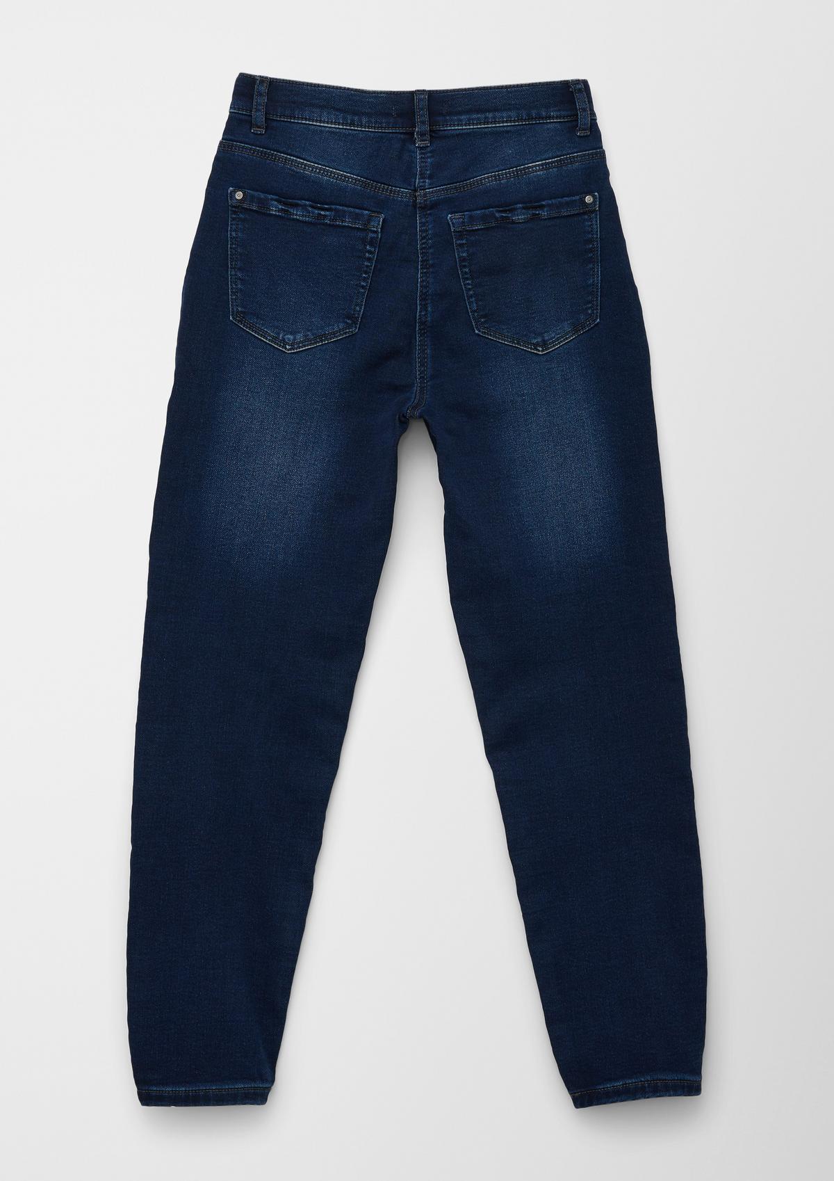 s.Oliver Mom fit: jeans met een garment wash