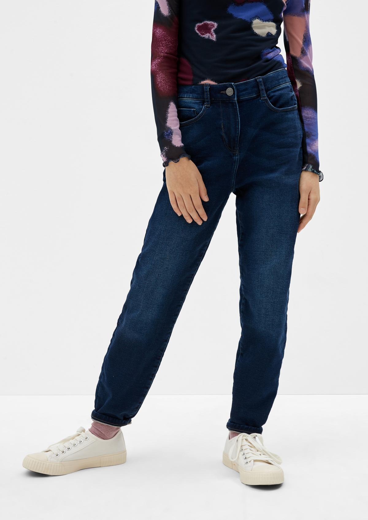 s.Oliver Jeans Mom / Relaxed Fit / High Rise / Tapered Leg
