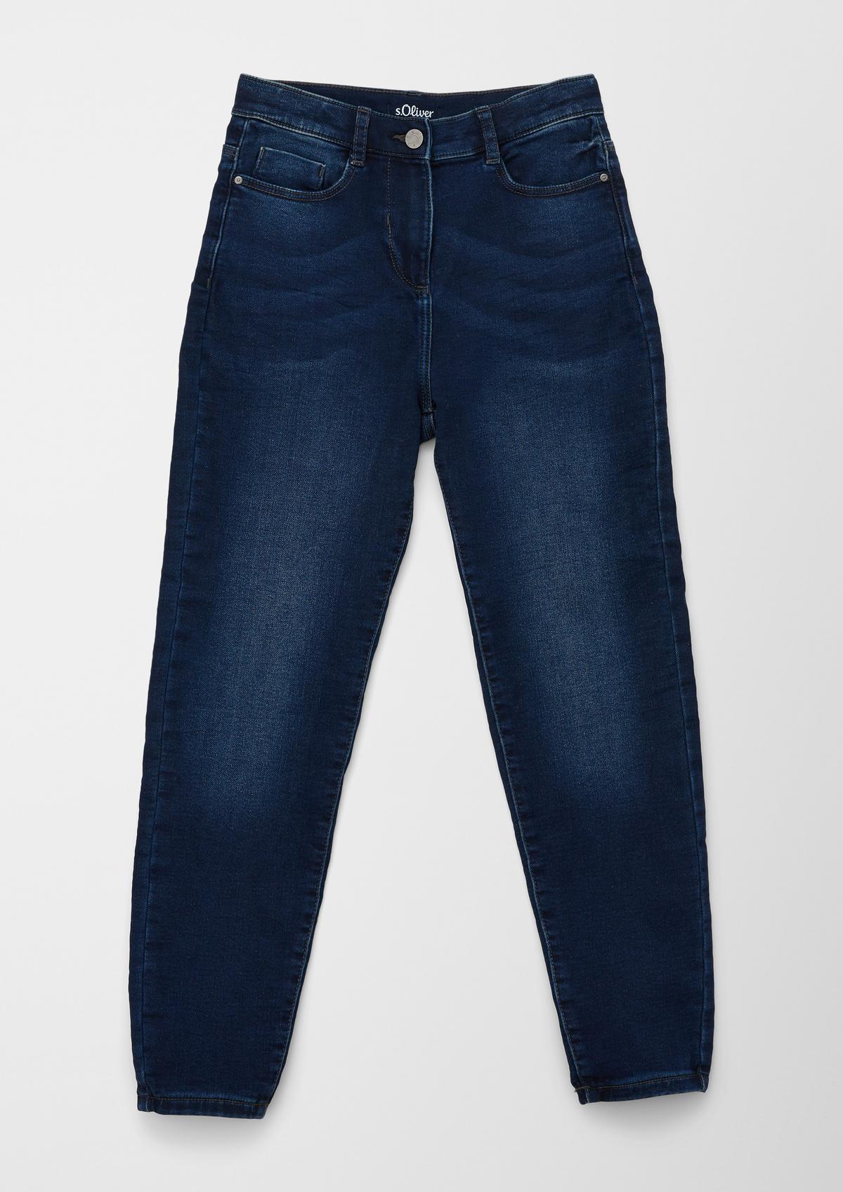 s.Oliver Mom fit: jeans hlače spranega videza