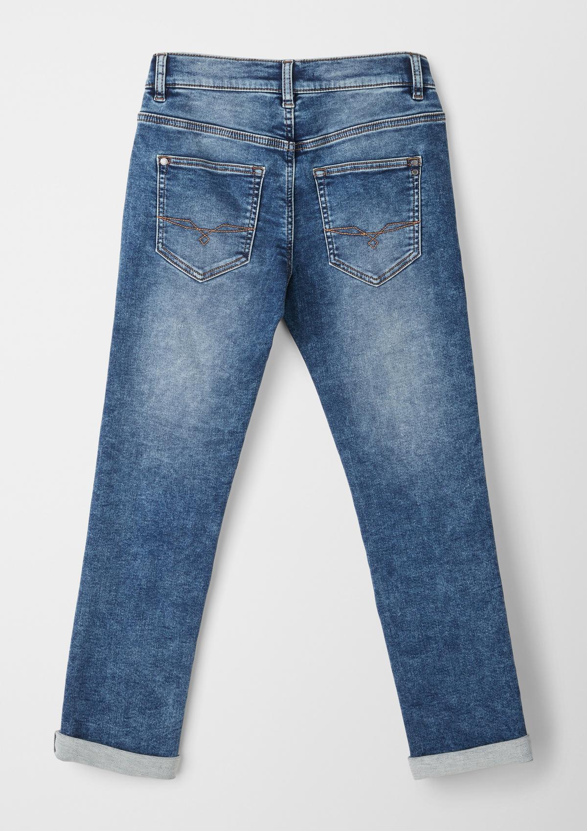 s.Oliver Regular: jeans hlače spranega videza